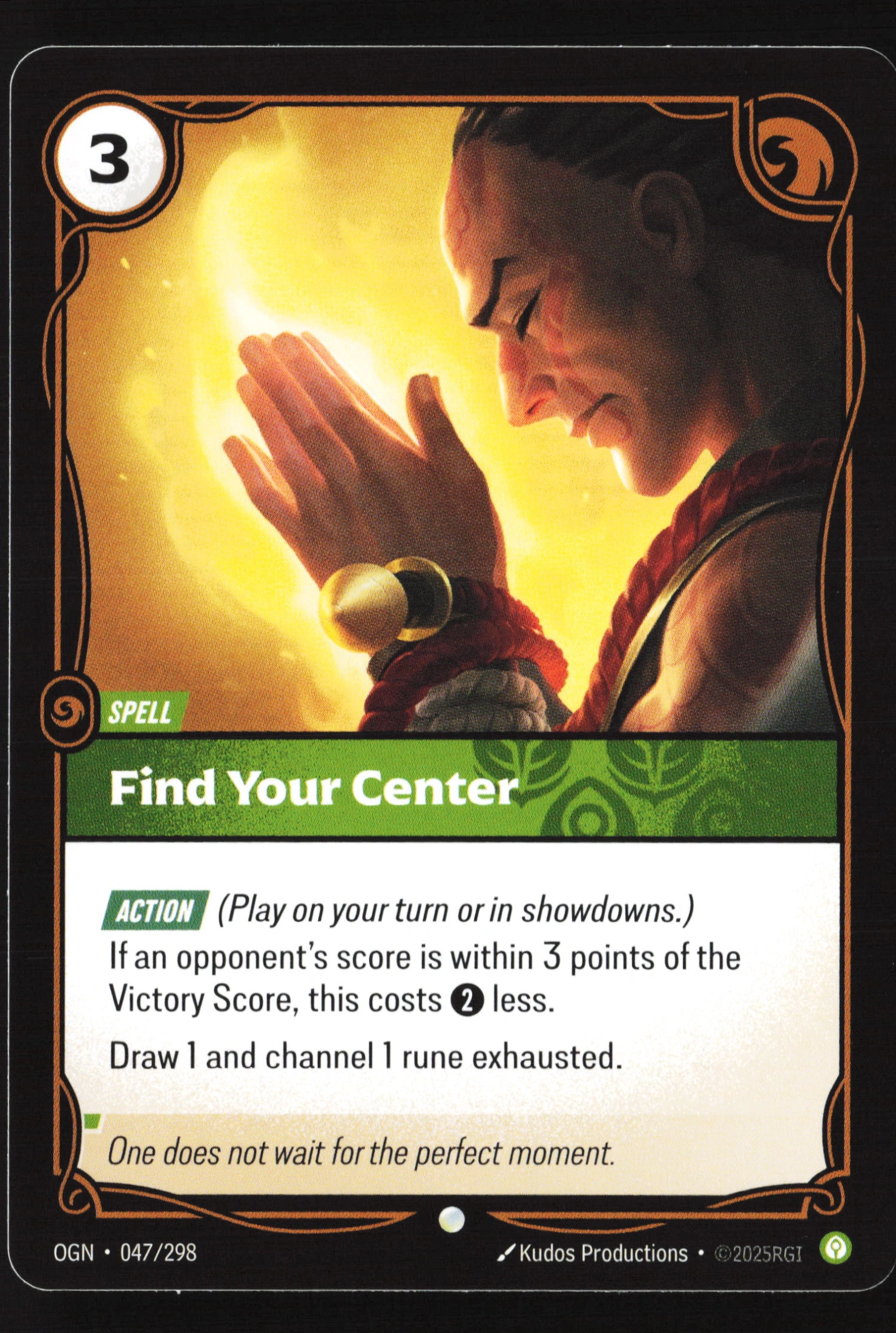 Find Your Center (OGN 047) — Voorkant