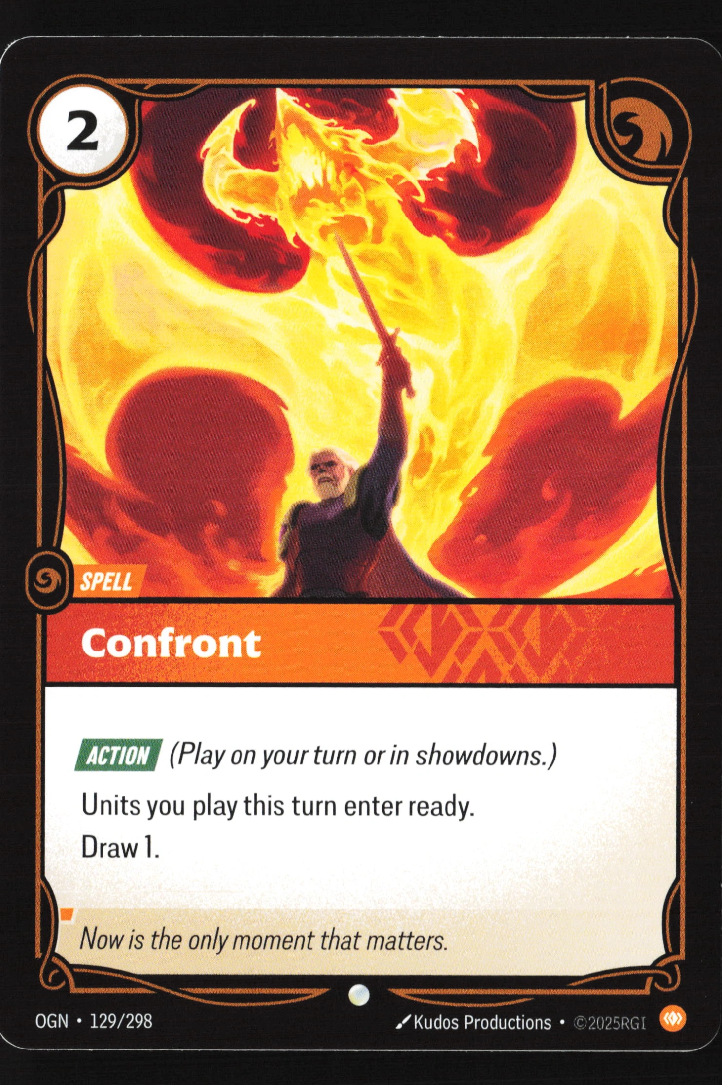 Confront (OGN 129) — Voorkant