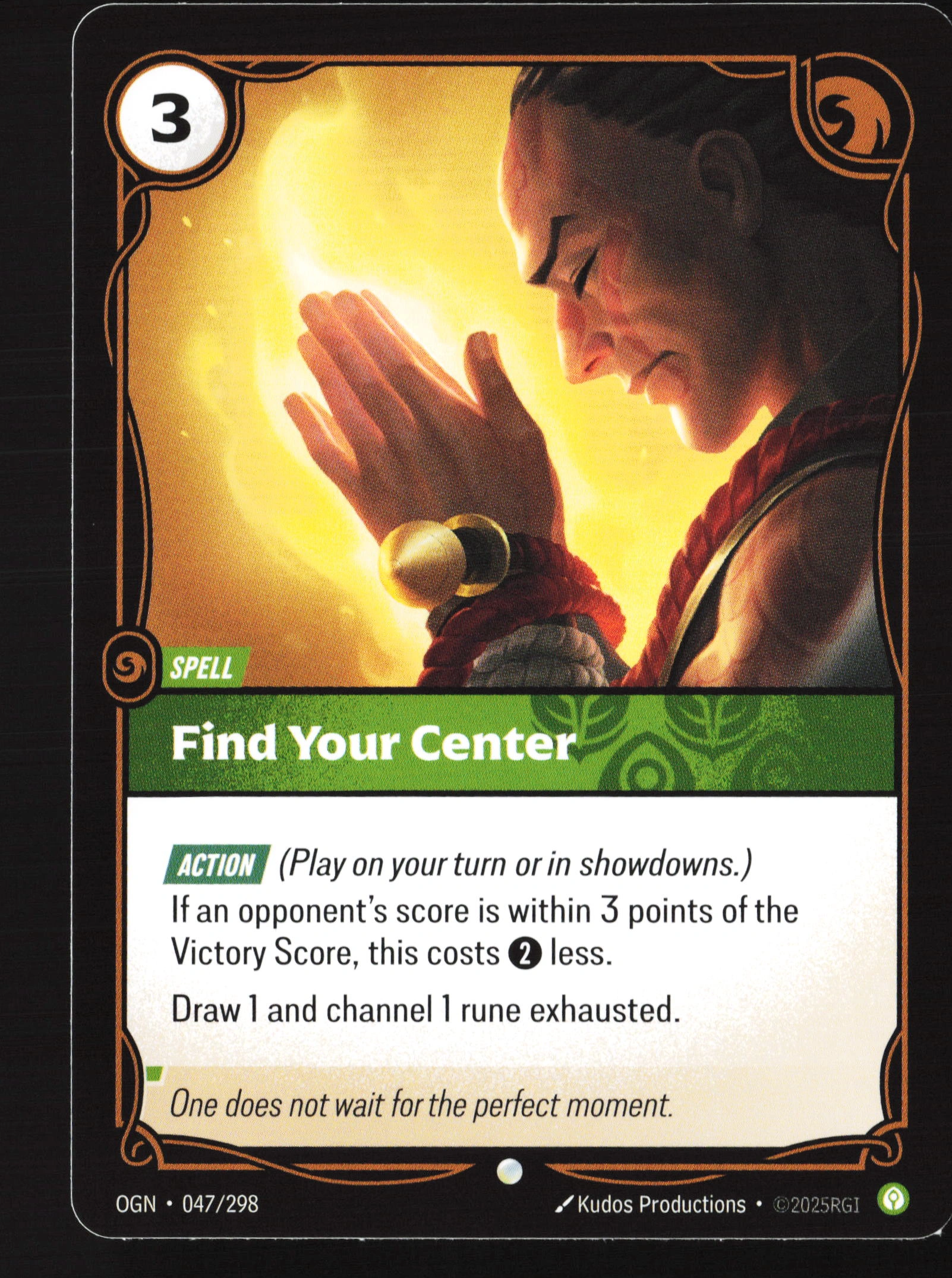 Find Your Center (OGN 047) — Voorkant