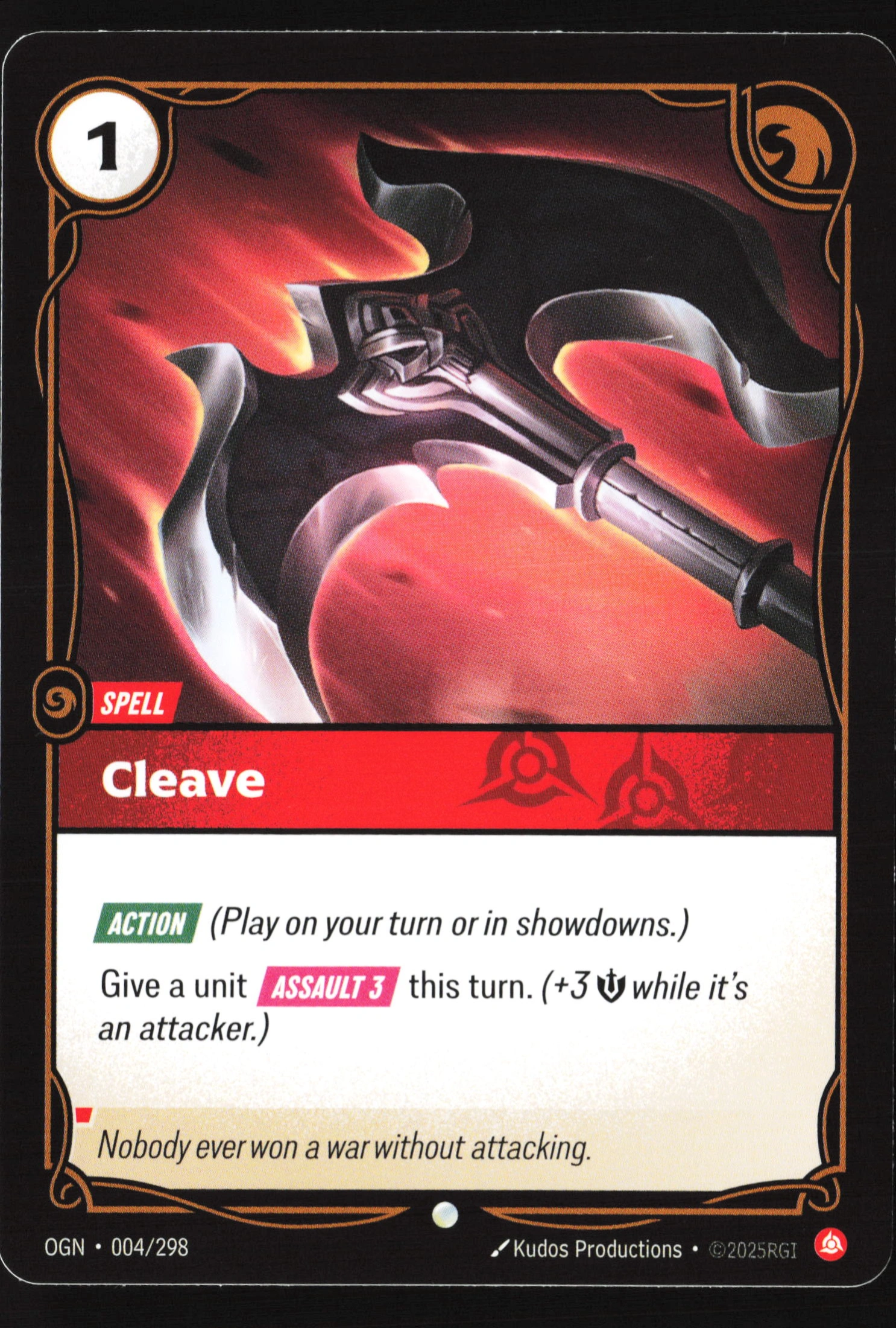 Cleave (OGN 004) — Voorkant