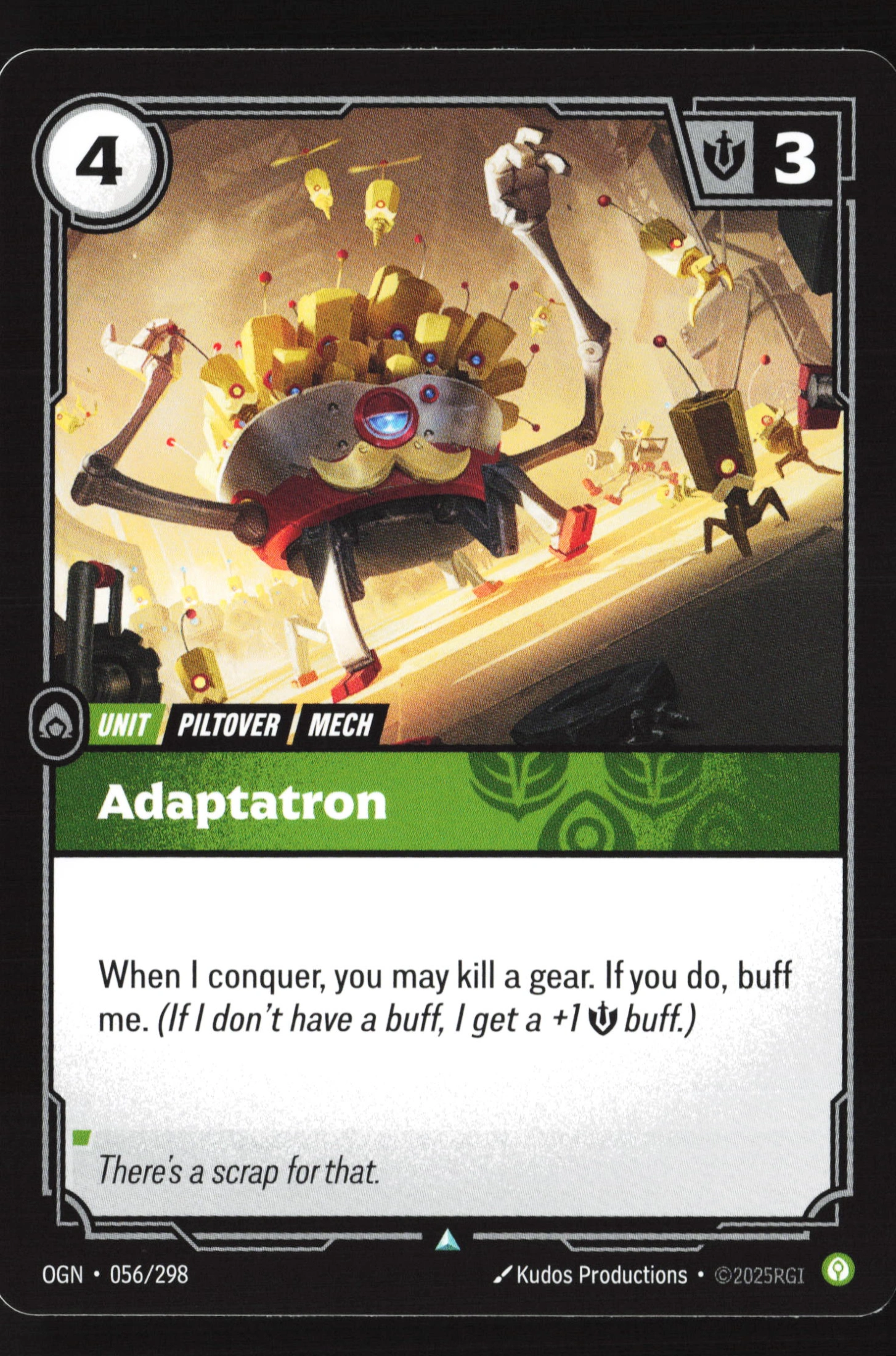 Adaptatron (OGN 056) — Voorkant