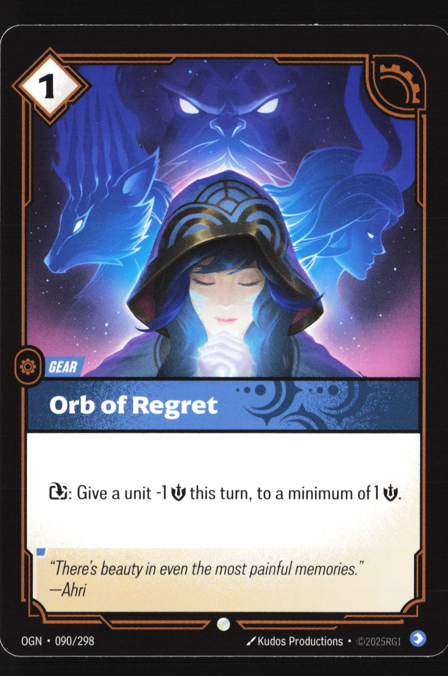 Orb Of Regret (OGN 090) — Voorkant
