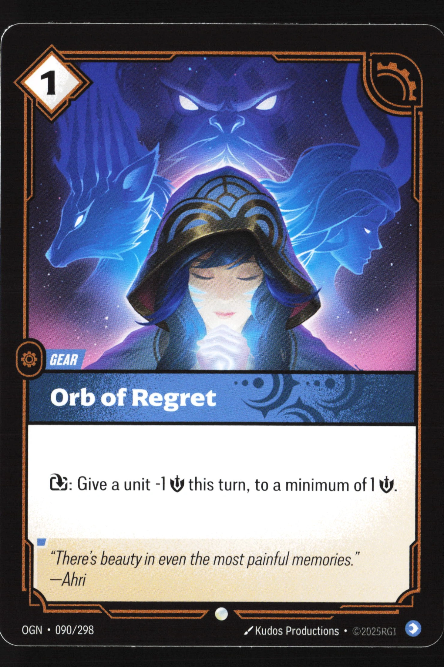 Orb Of Regret (OGN 090) — Voorkant