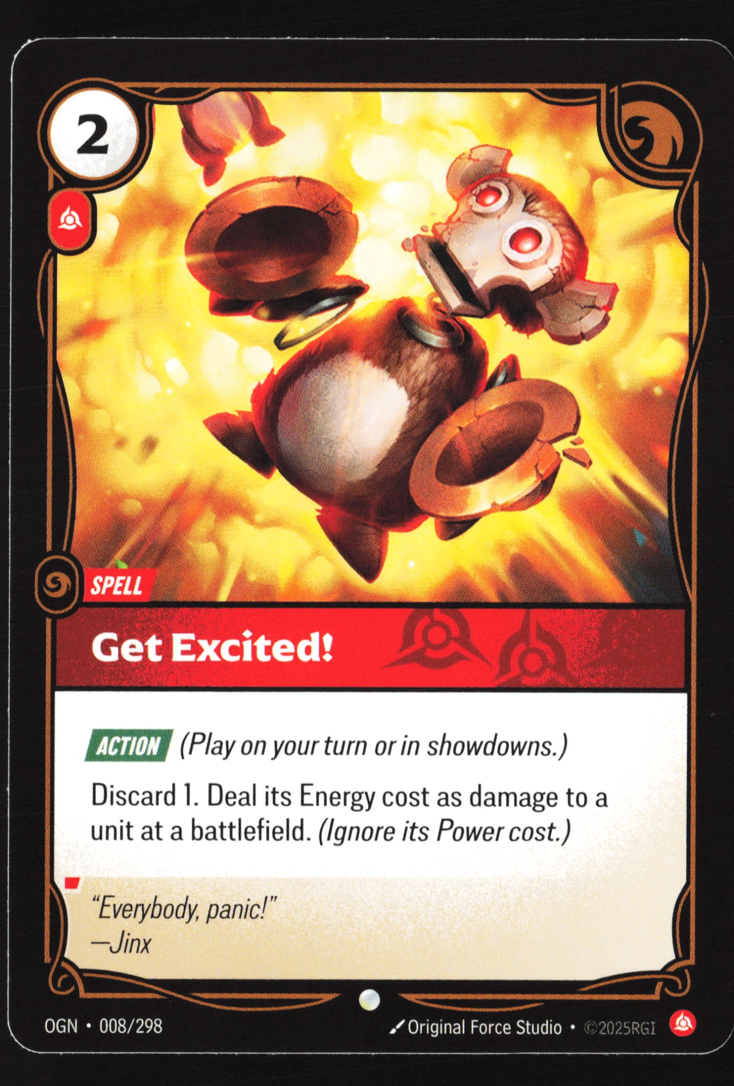 Get Excited! (OGN 008) — Voorkant