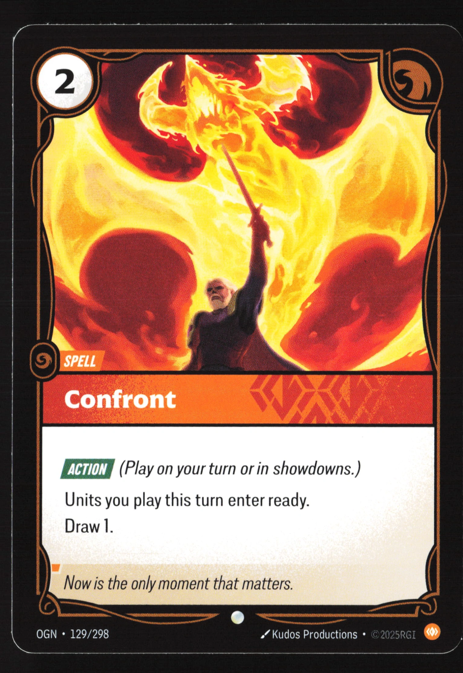 Confront (OGN 129) — Voorkant