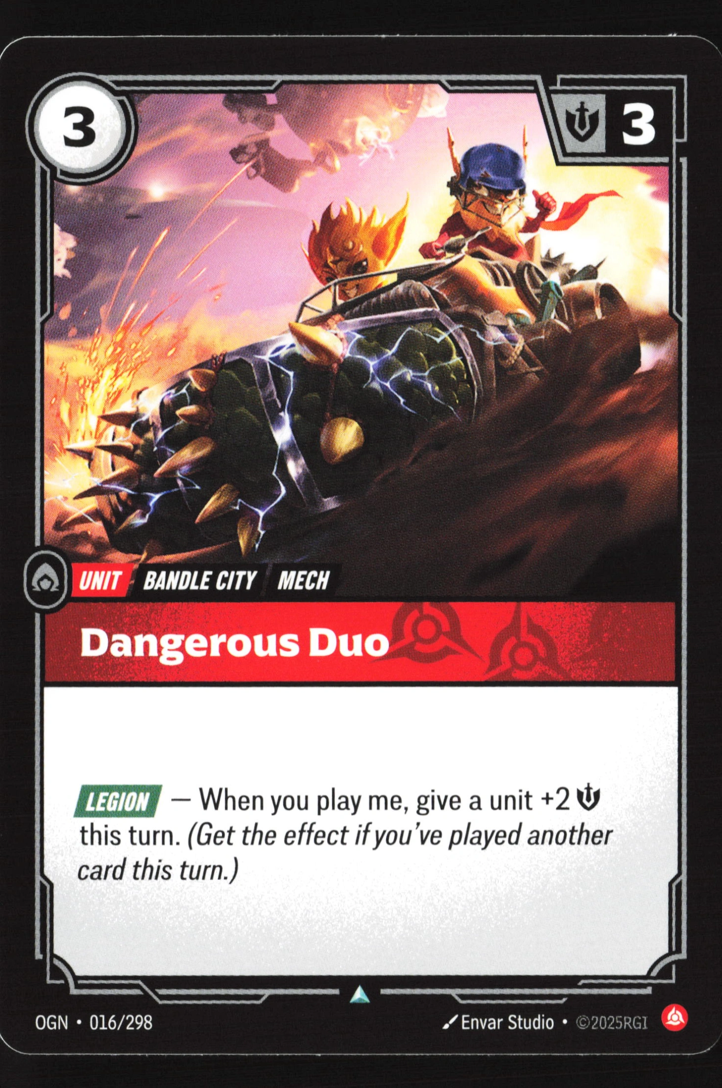 Dangerous Duo (OGN 016) — Voorkant