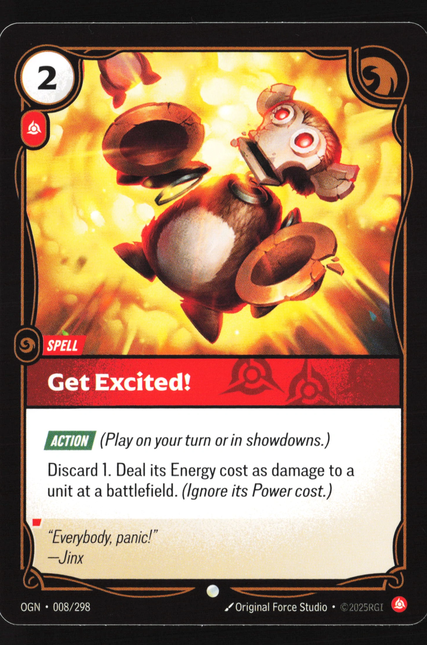 Get Excited! (OGN 008) — Voorkant