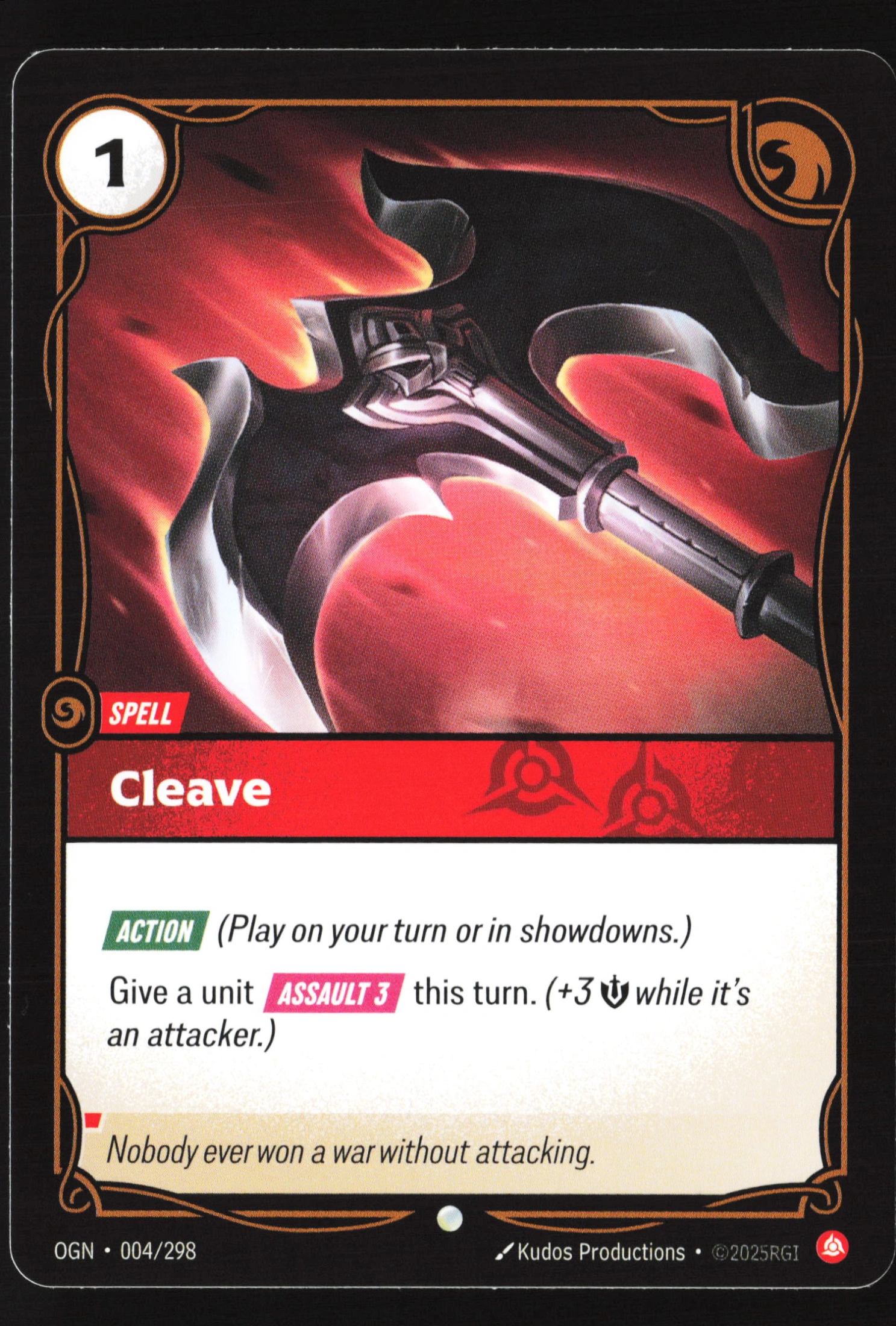 Cleave (OGN 004) — Voorkant
