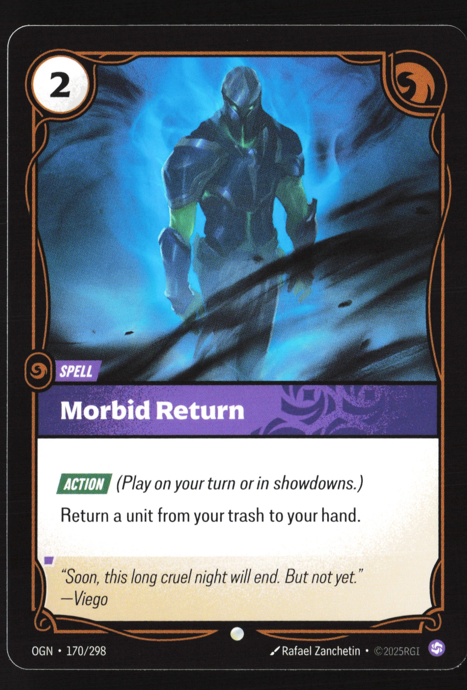 Morbid Return (OGN 170) — Voorkant