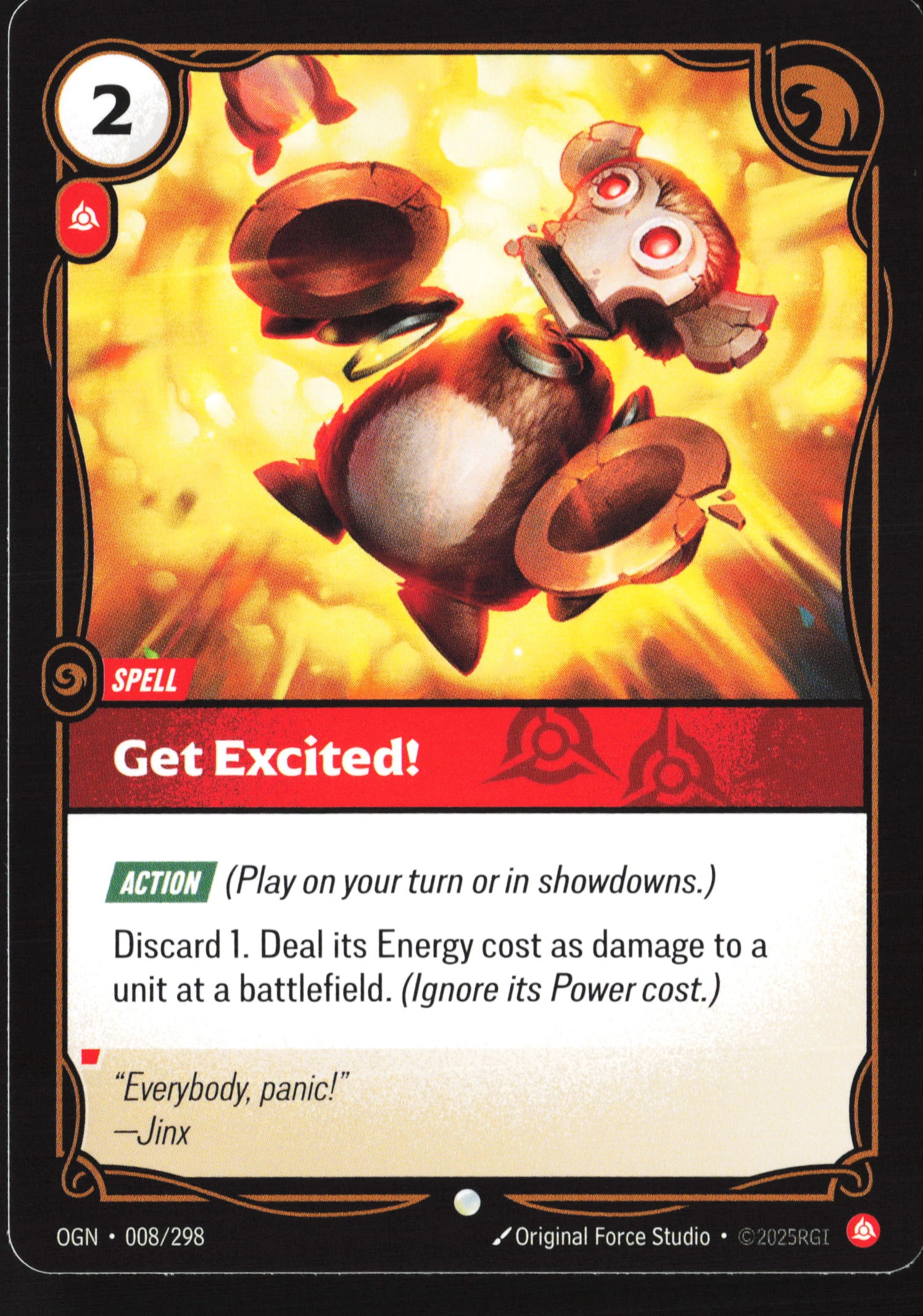 Get Excited! (OGN 008) — Voorkant