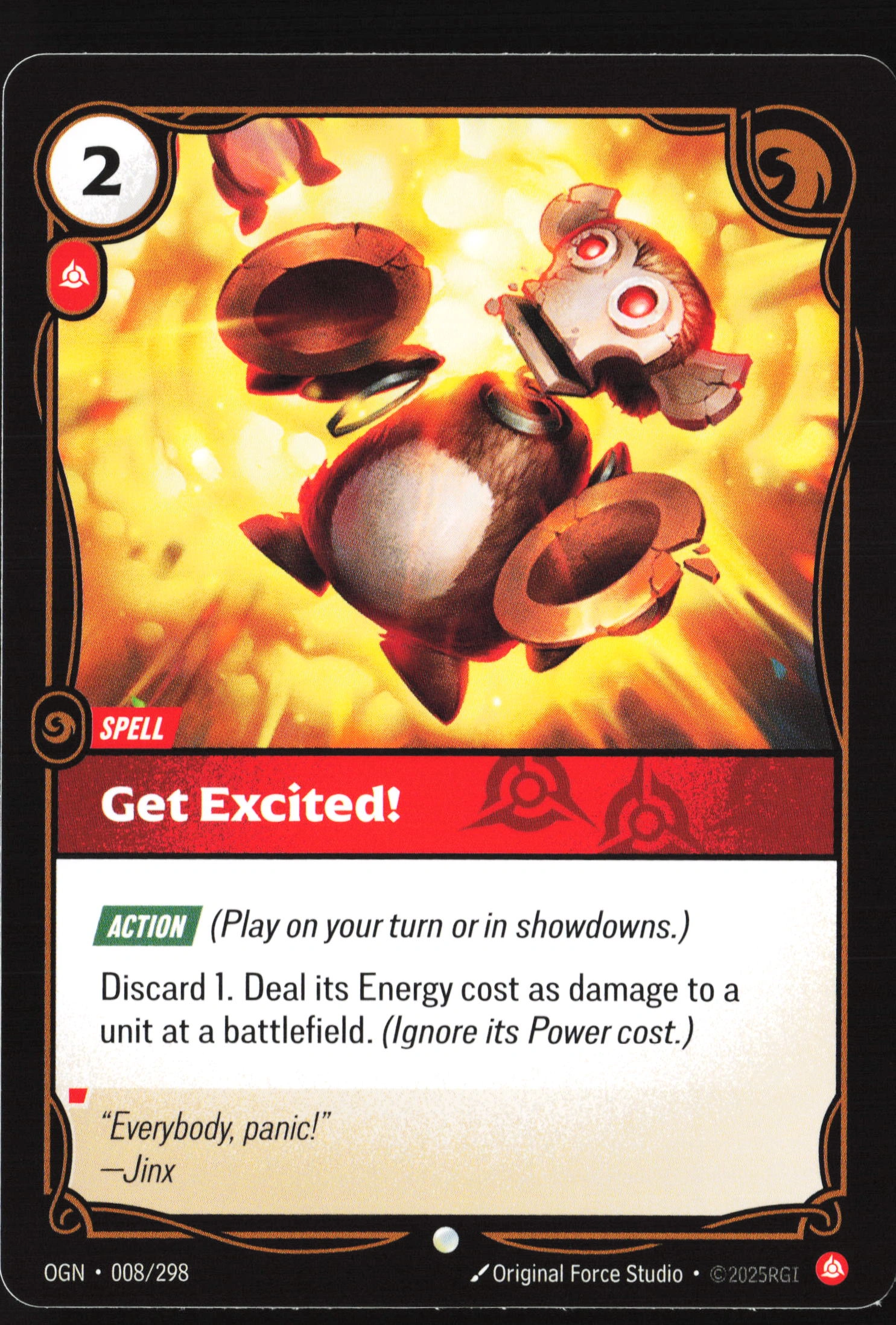 Get Excited! (OGN 008) — Voorkant