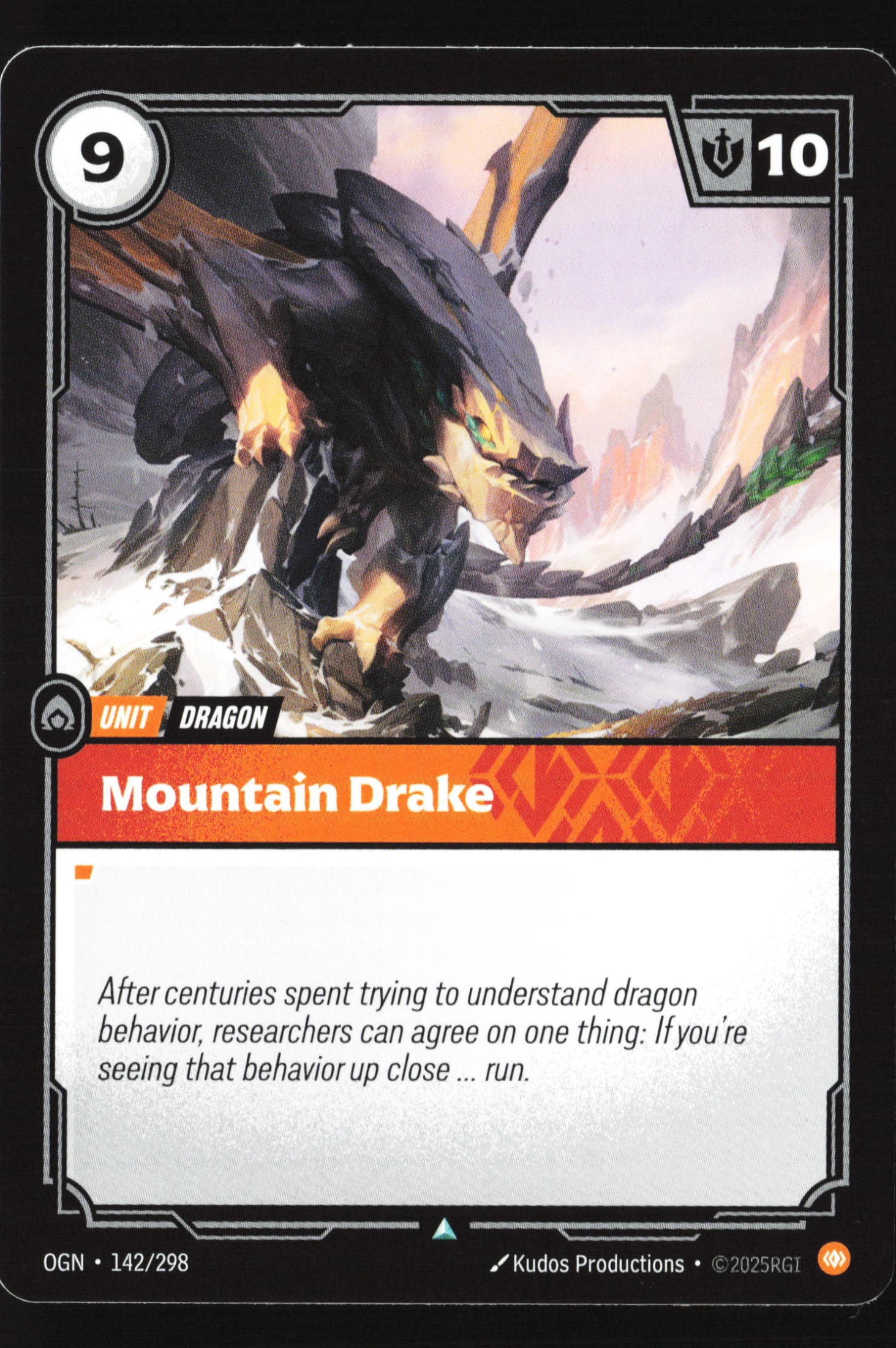 Mountain Drake (OGN 142) — Voorkant