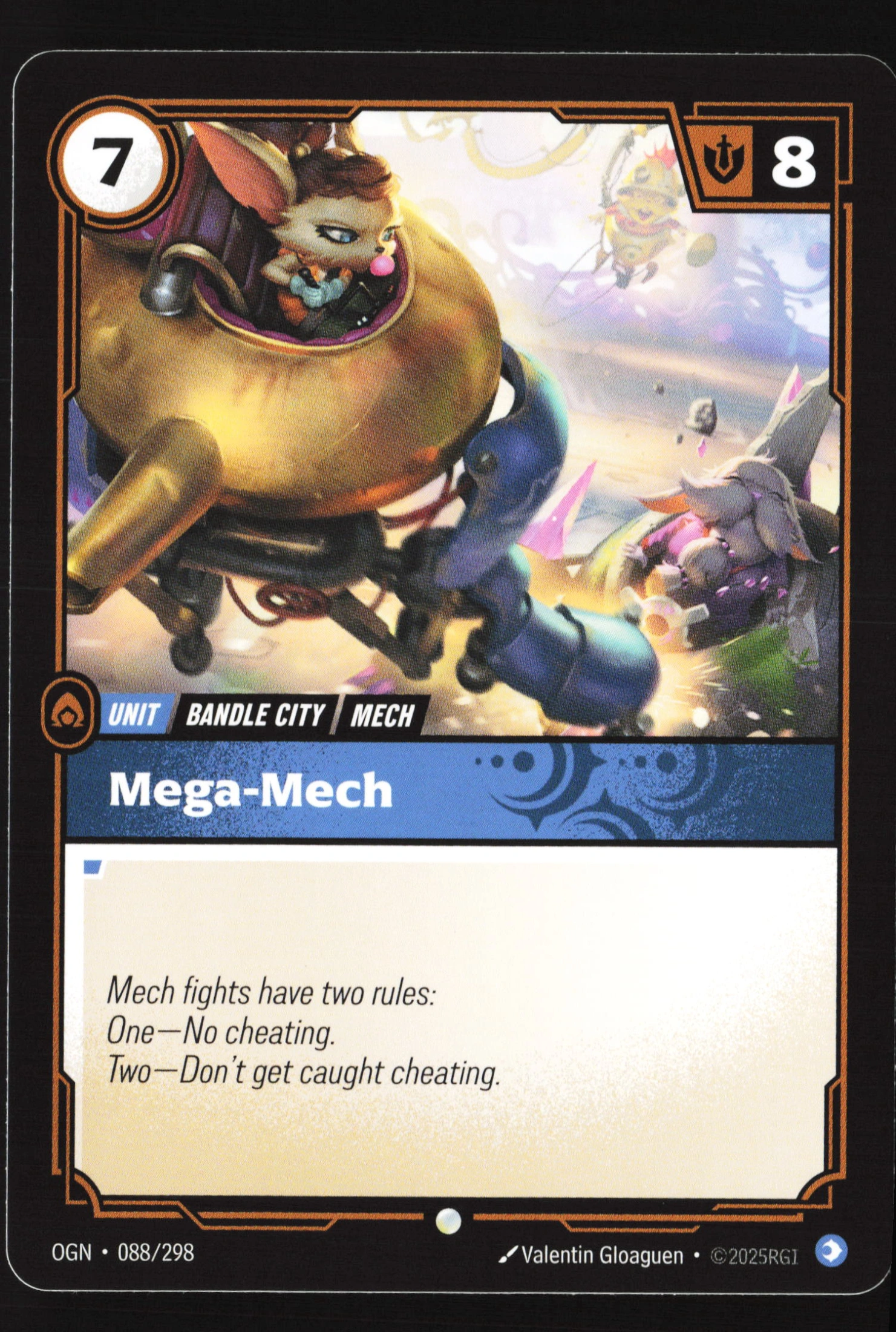 Mega-mech (OGN 088) — Voorkant