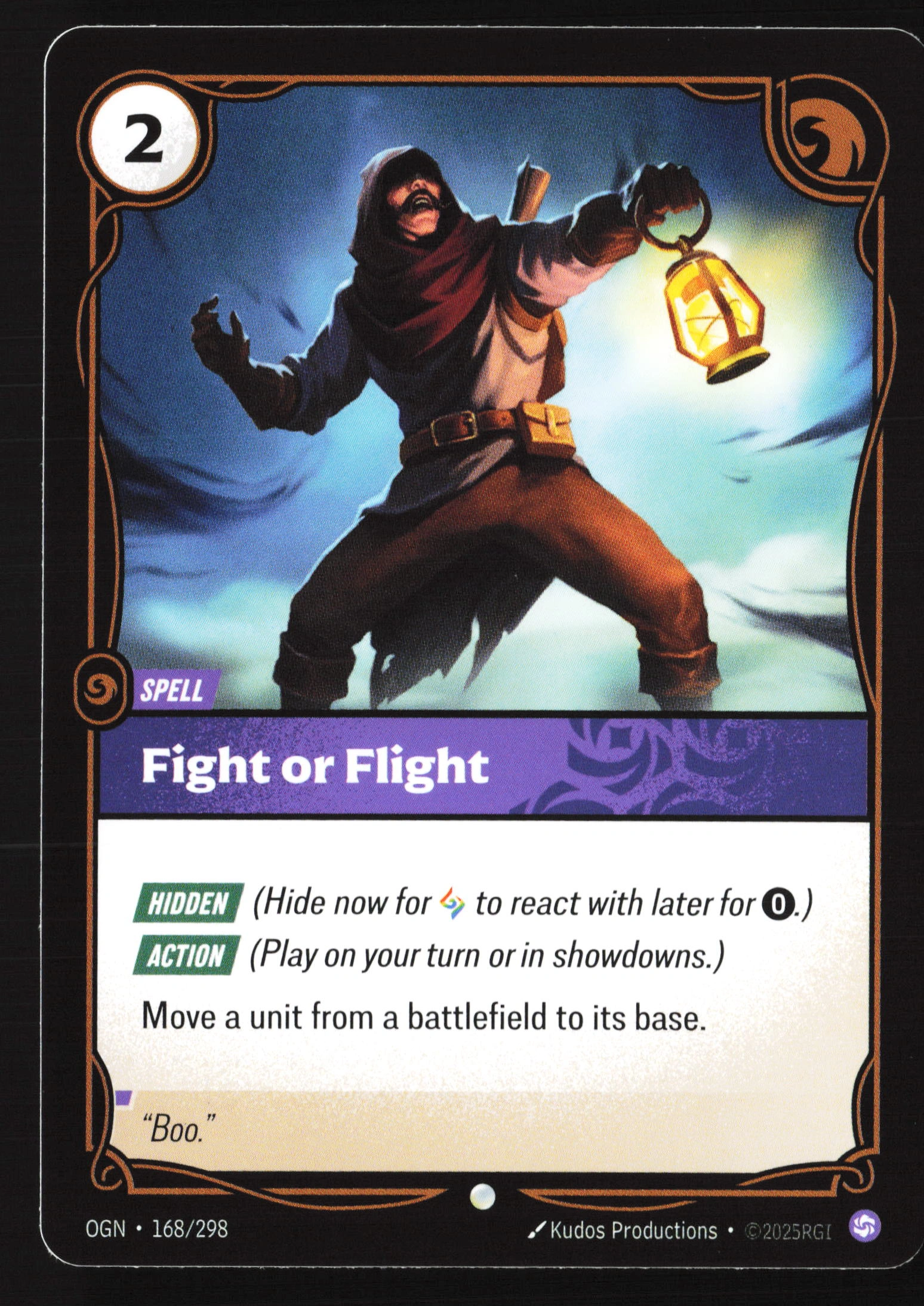 Fight Or Flight (OGN 168) — Voorkant