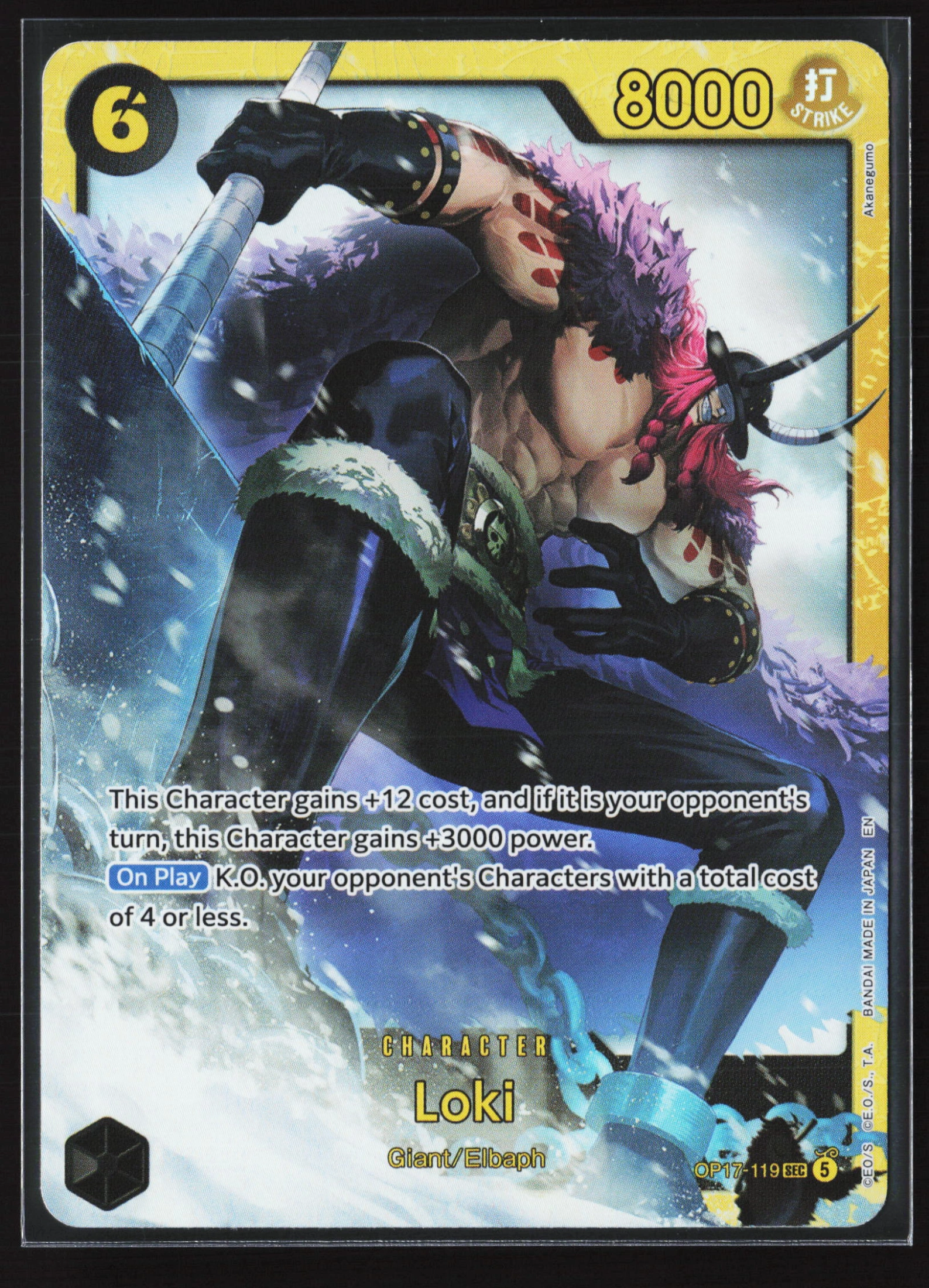Loki (OP17-119) — Voorkant