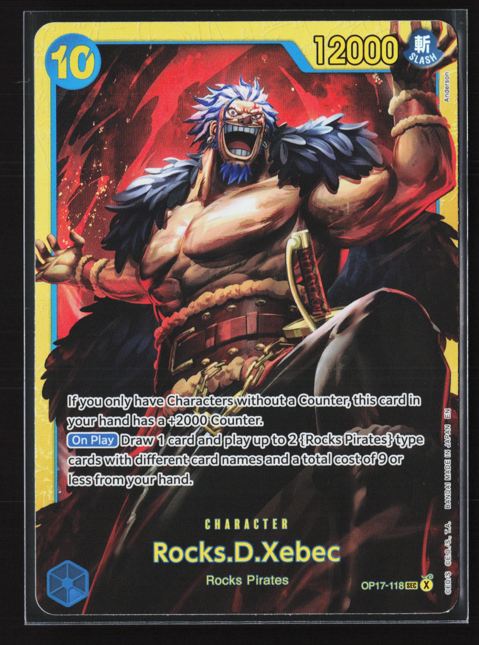 Rocks.D.Xebec (OP17-118) — Voorkant