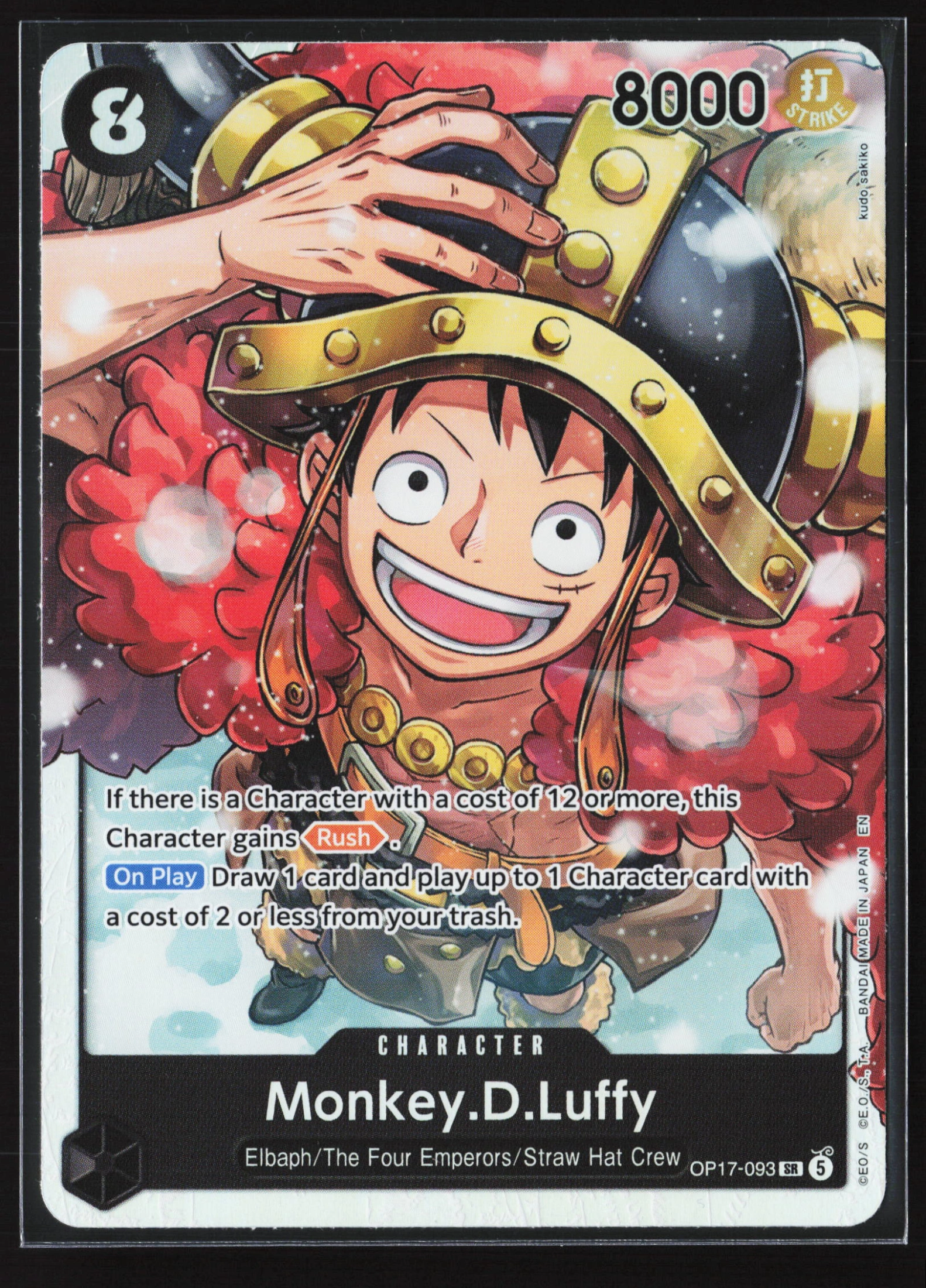 Monkey.D.Luffy (OP17-093) — Voorkant