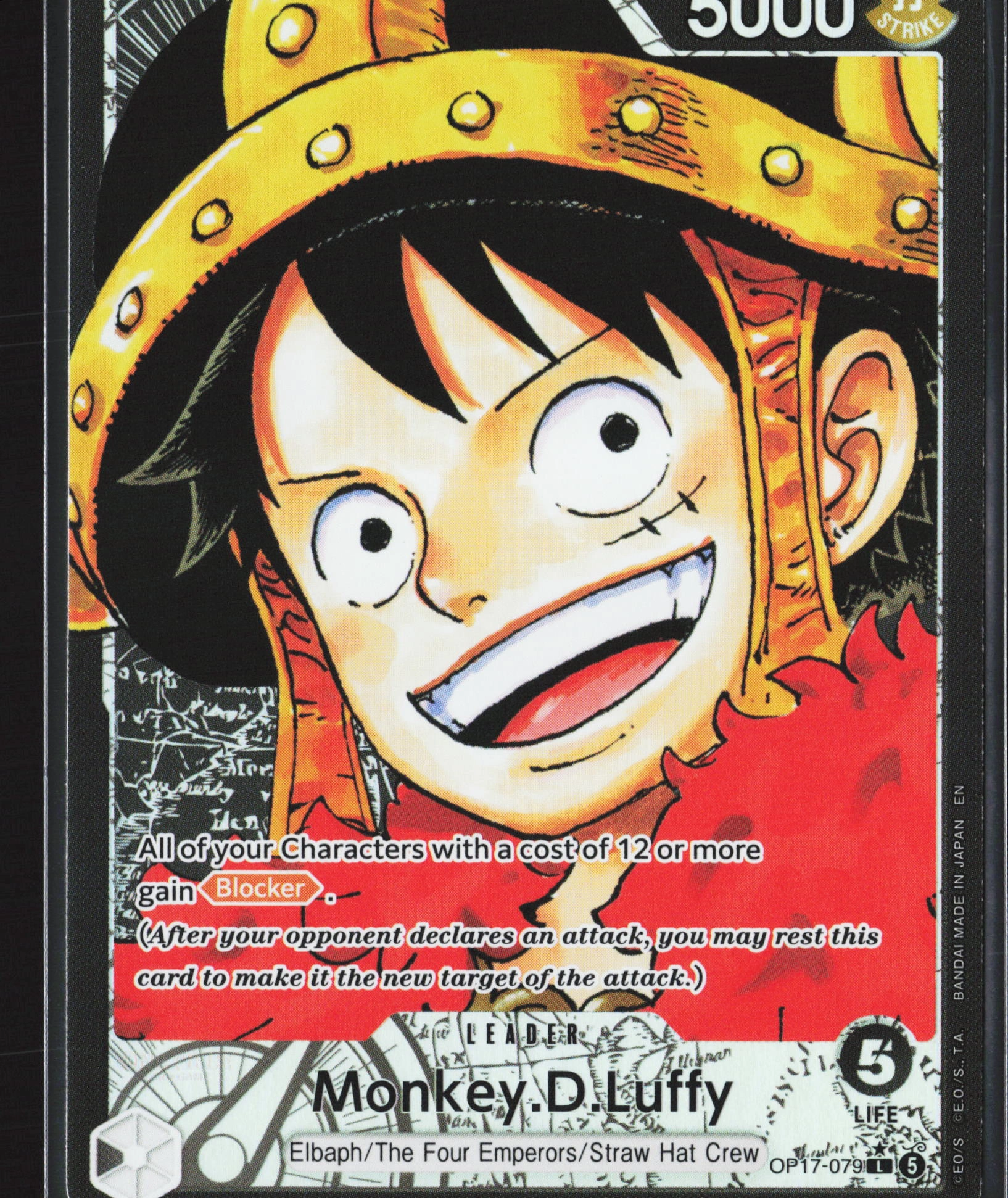 Monkey.D.Luffy (OP17-079) — Voorkant