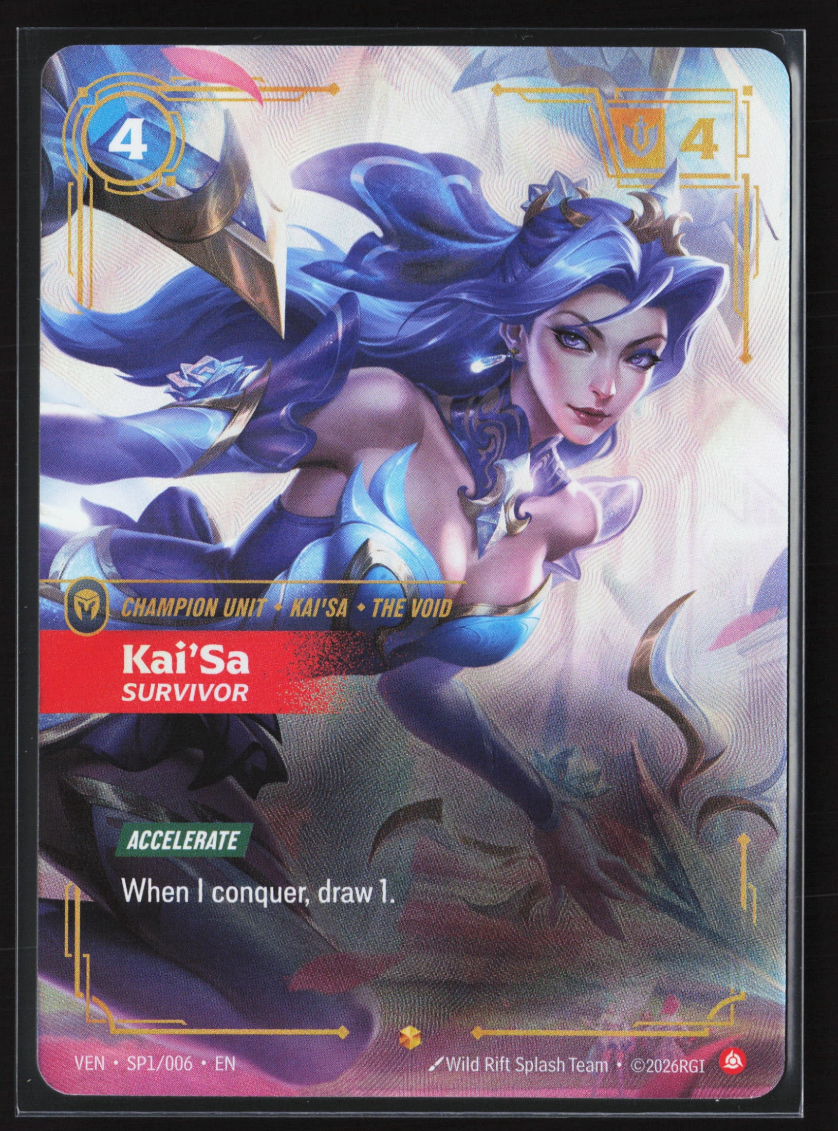 Kai'sa, Survivor (VEN SP1) — Voorkant