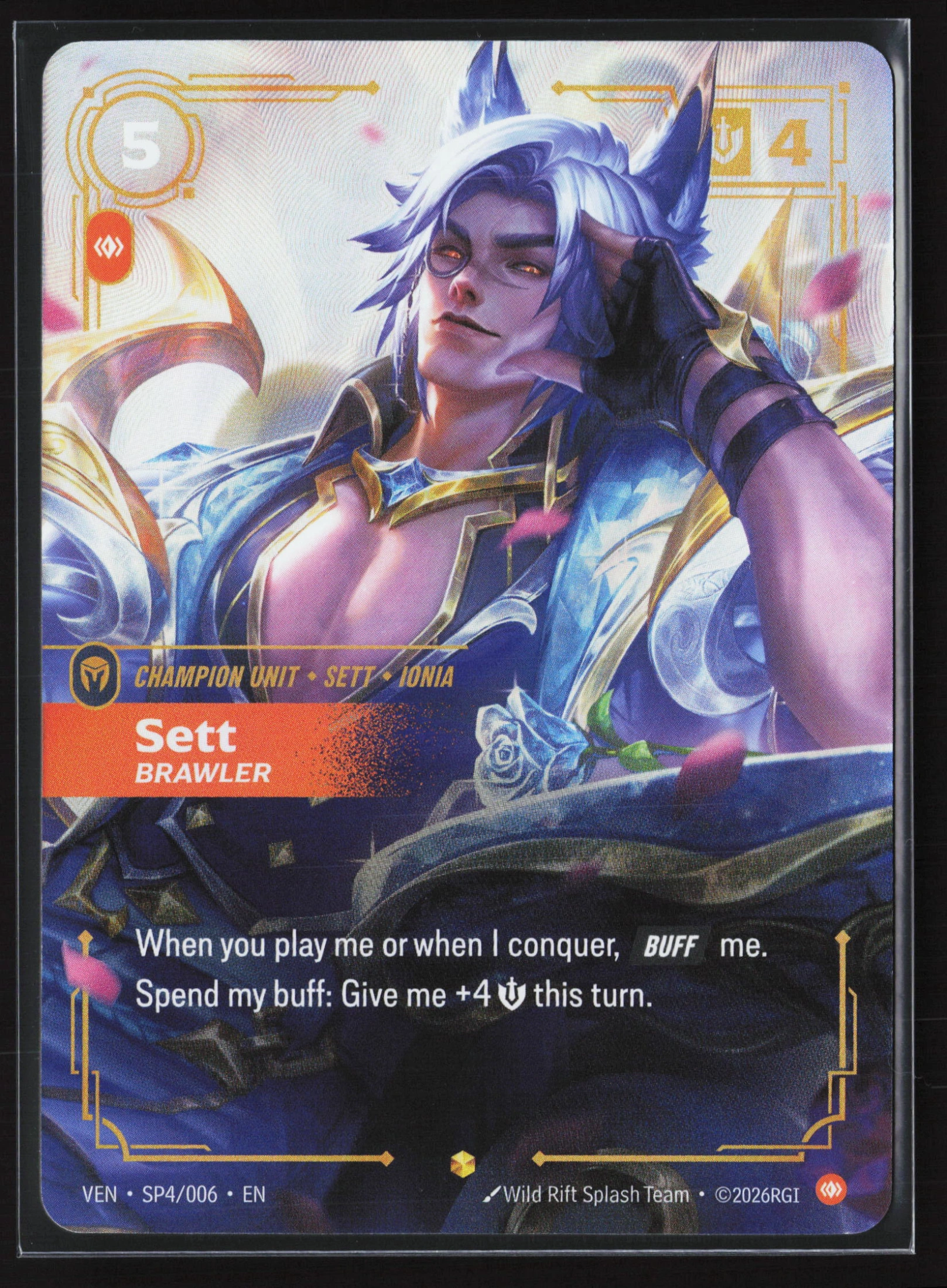 Sett, Brawler (VEN SP4) — Voorkant