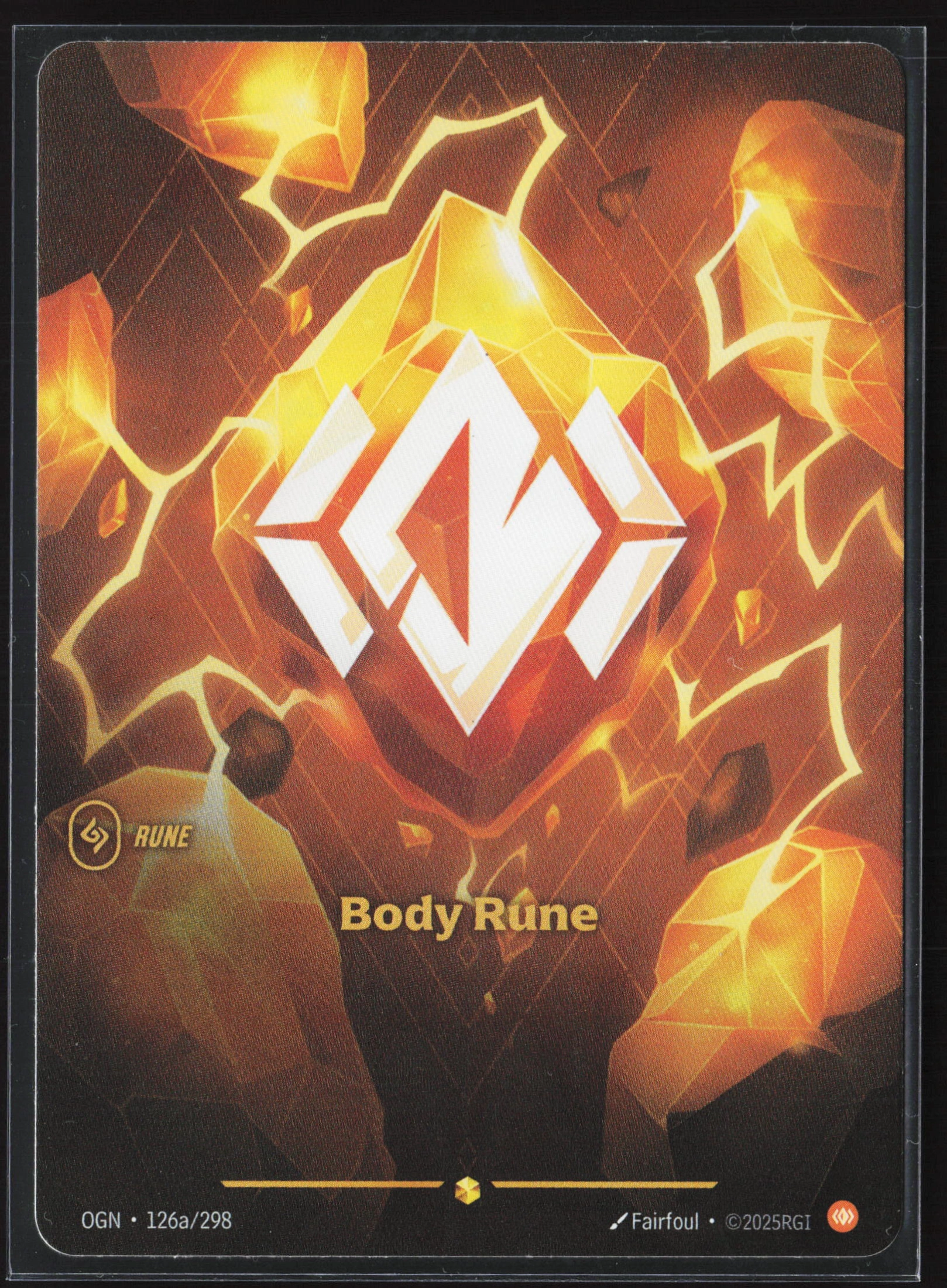 Body Rune (OGN 126a) — Voorkant
