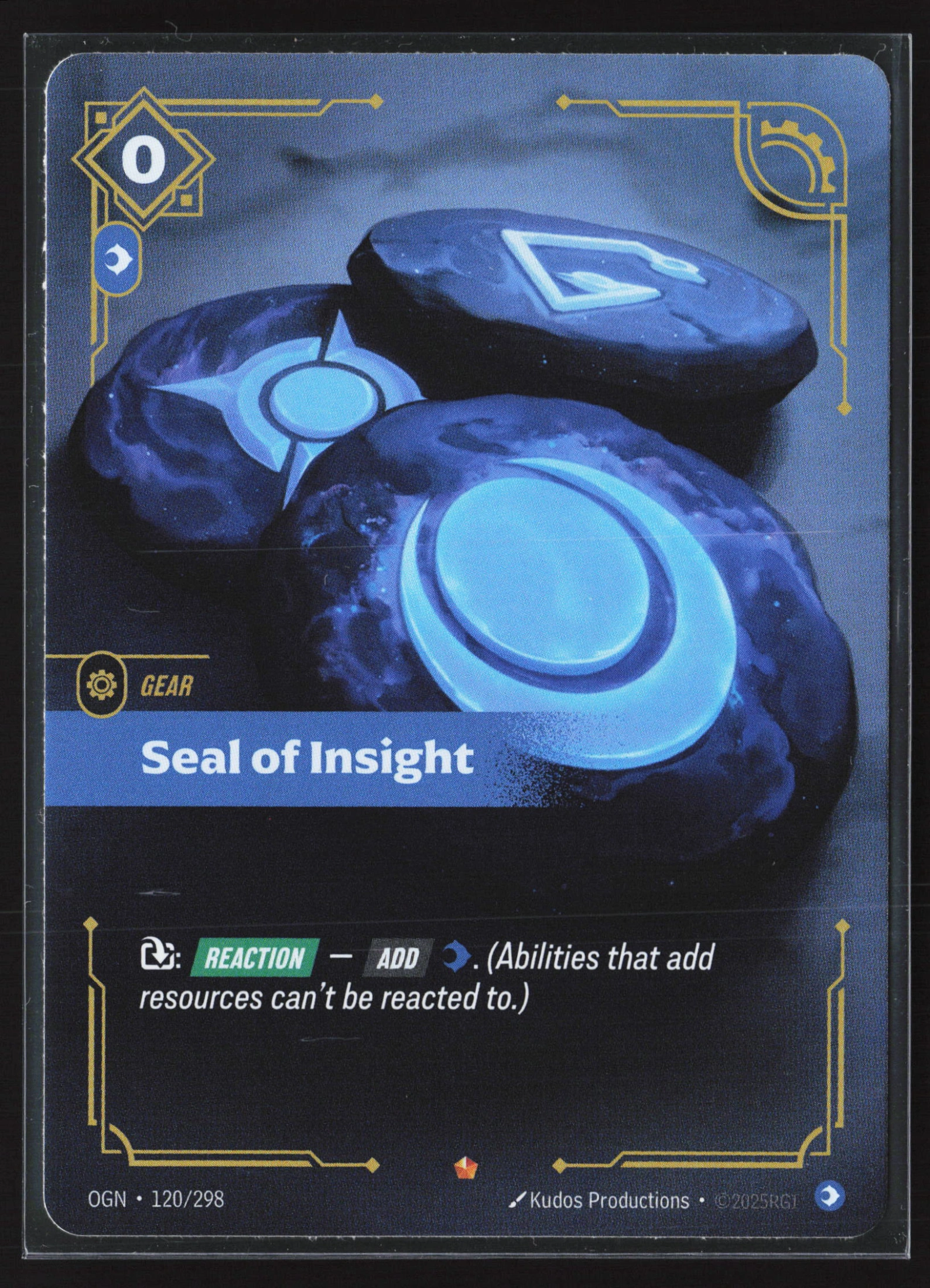 Seal Of Insight (OGN 120) — Voorkant