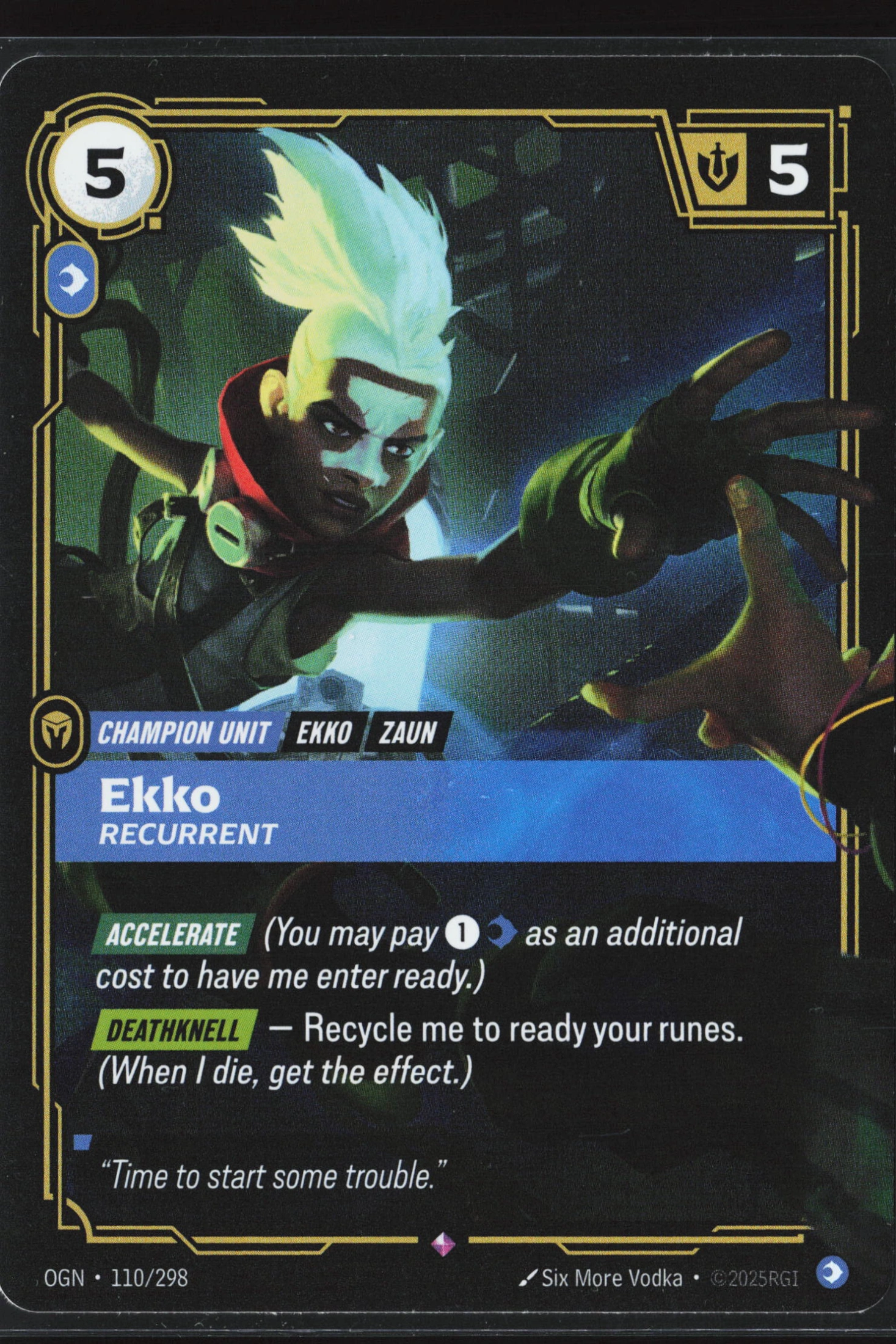 Ekko, Recurrent (OGN 110) — Voorkant