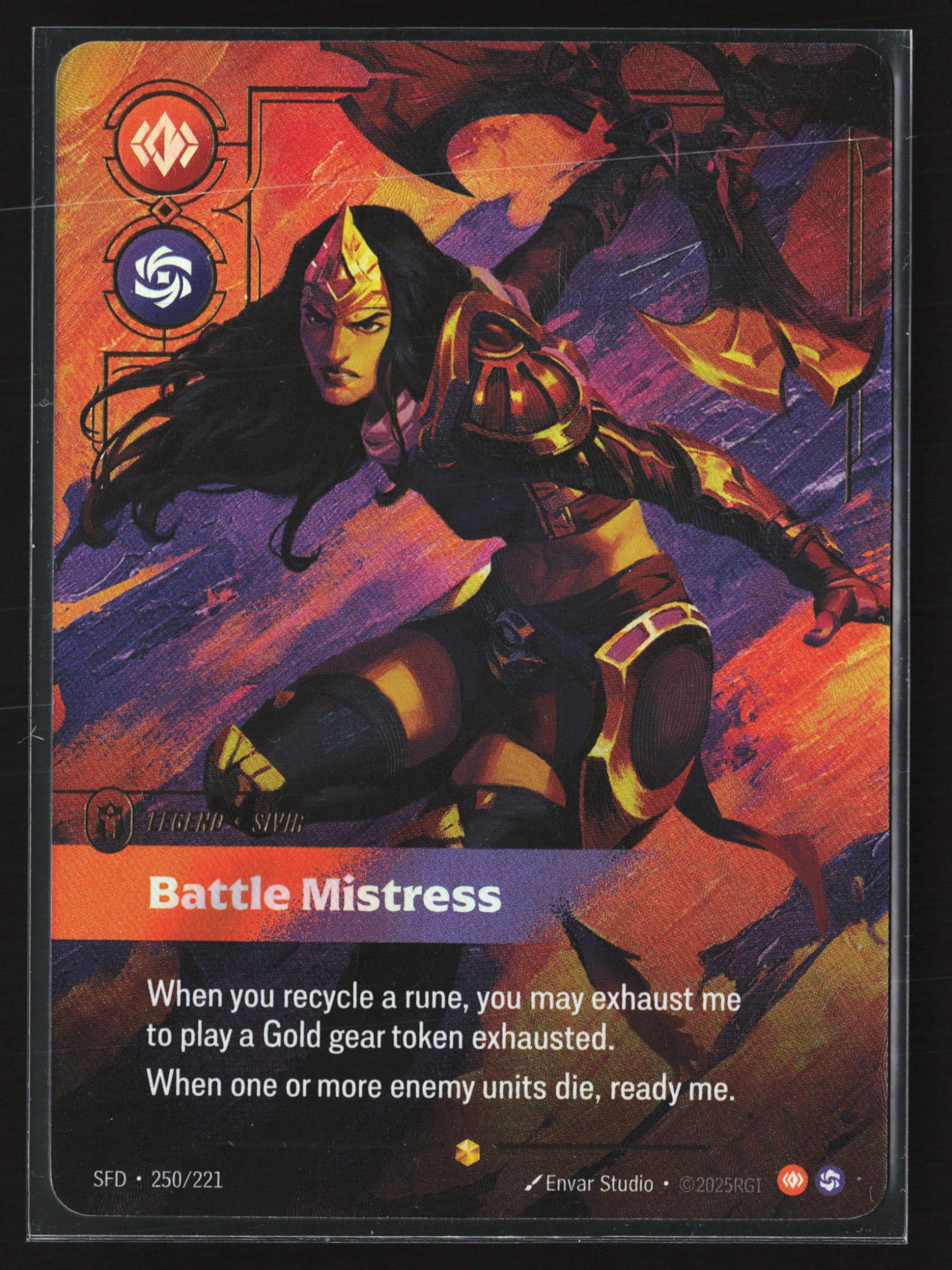 Battle Mistress (SFD 250) — Voorkant