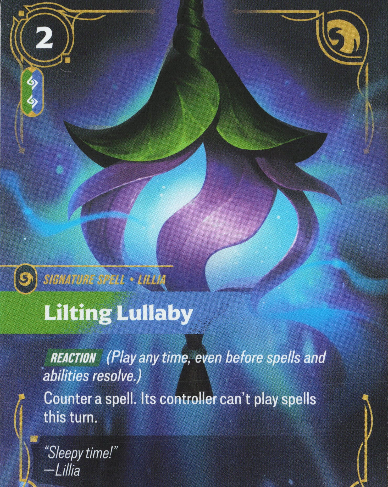 Lilting Lullaby (UNL 190) — Voorkant