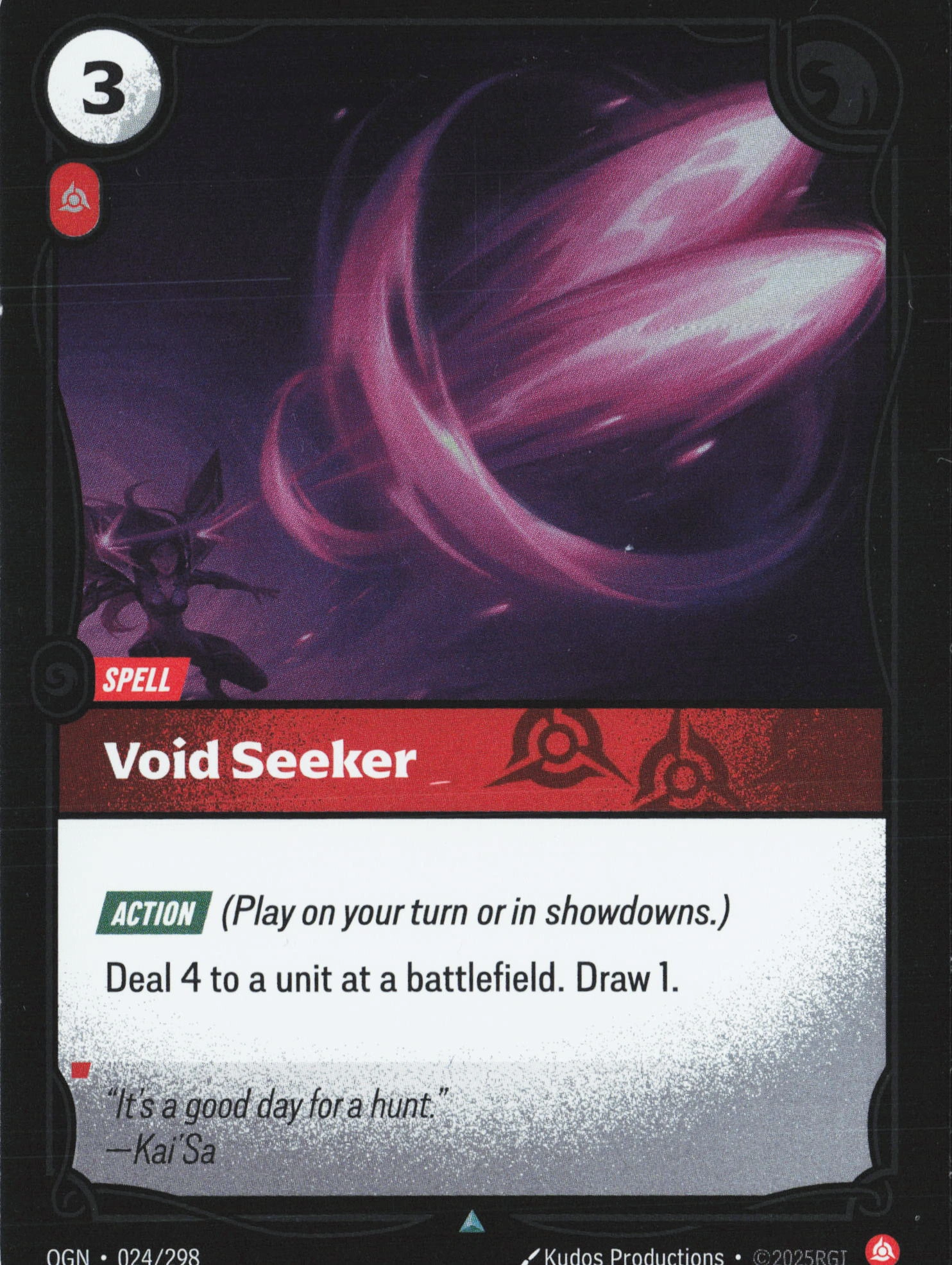 Void Seeker (OGN 024) — Voorkant
