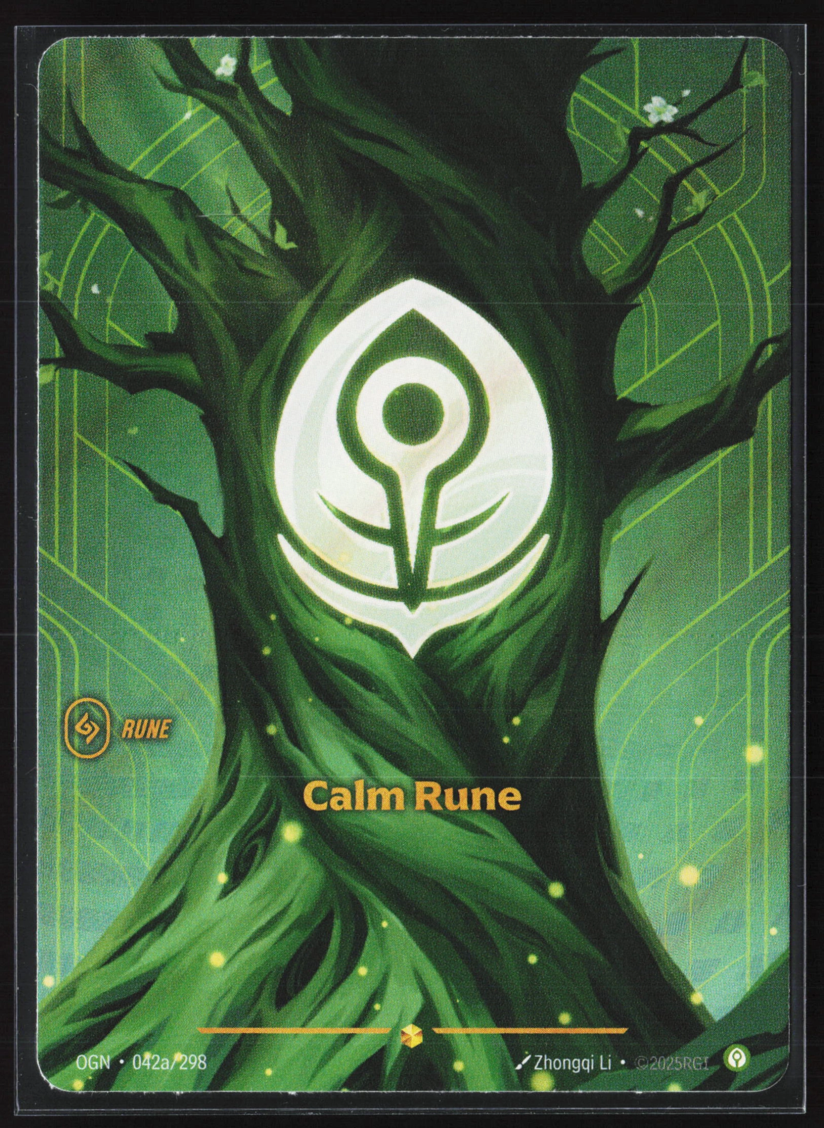Calm Rune (OGN 42a) — Voorkant