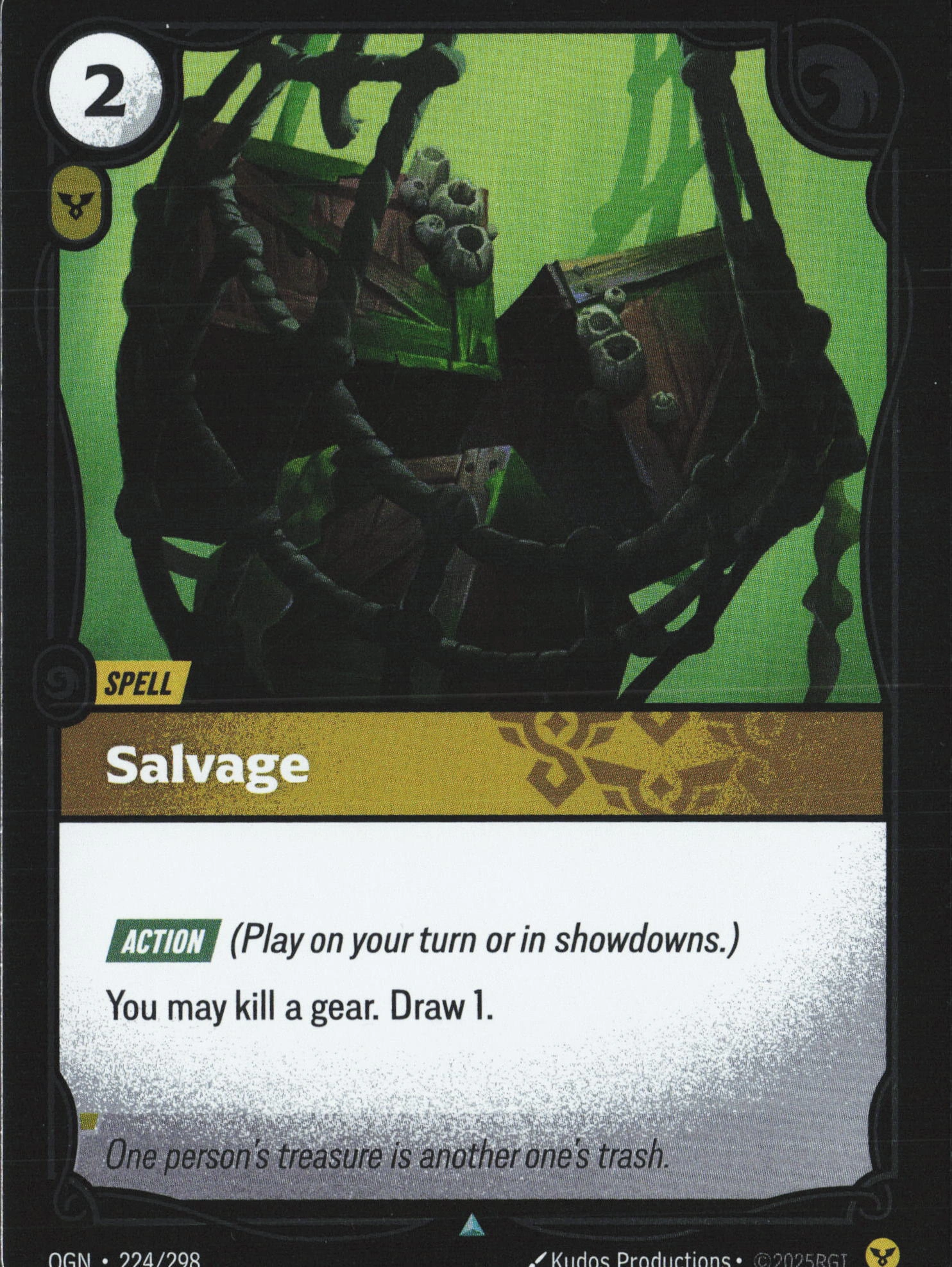 Salvage (OGN 224) — Voorkant