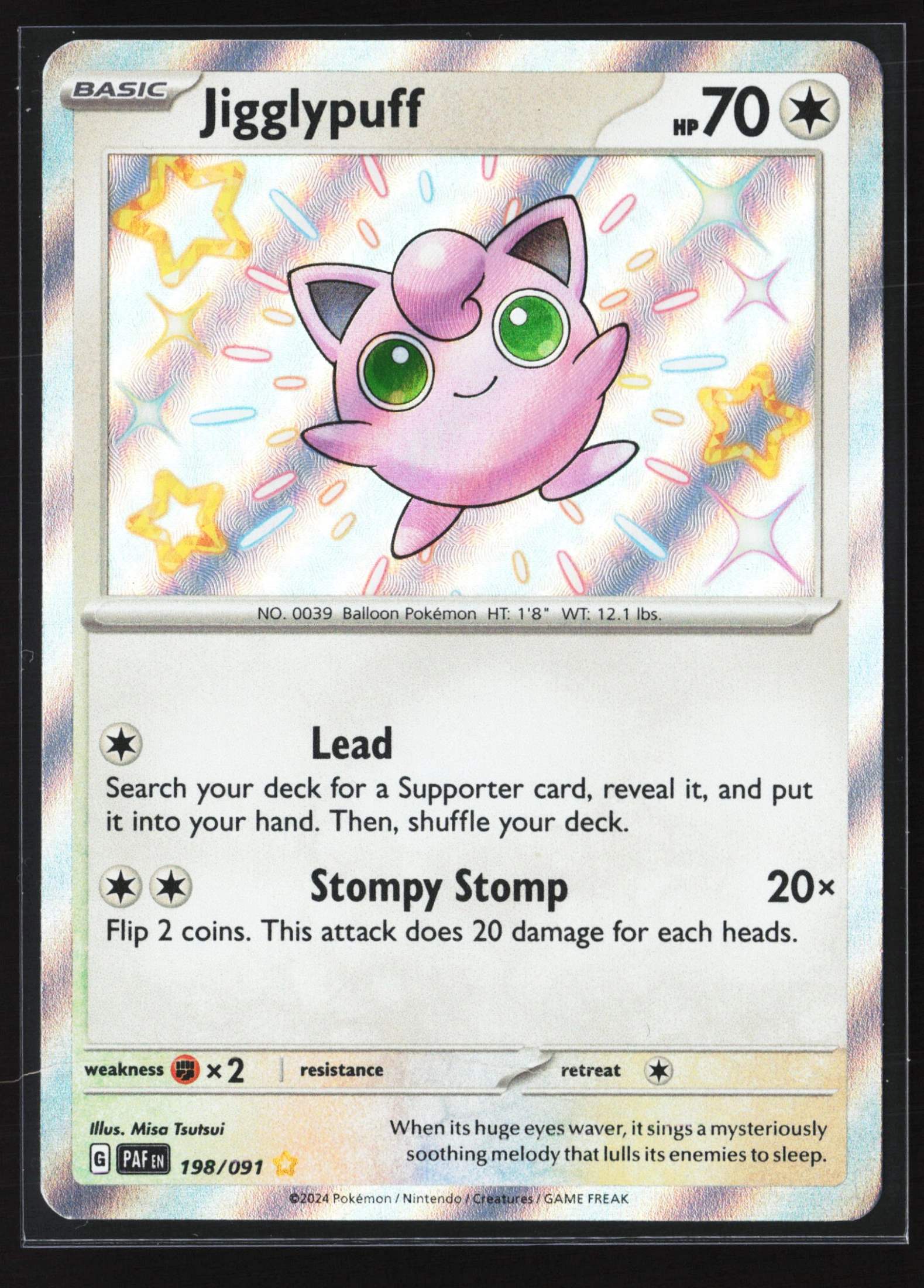 Jigglypuff (PAF 198) — Voorkant