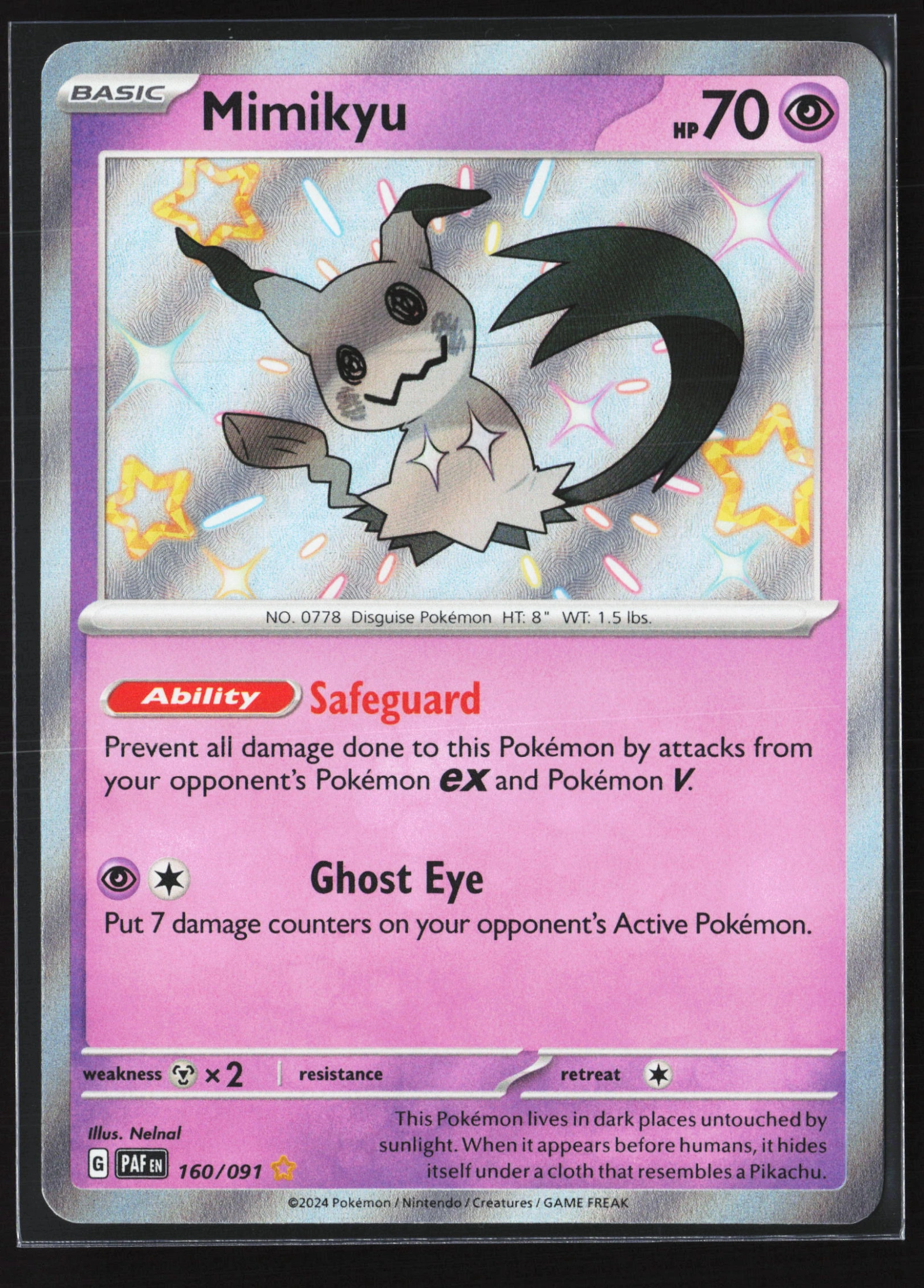 Mimikyu (PAF 160) — Voorkant