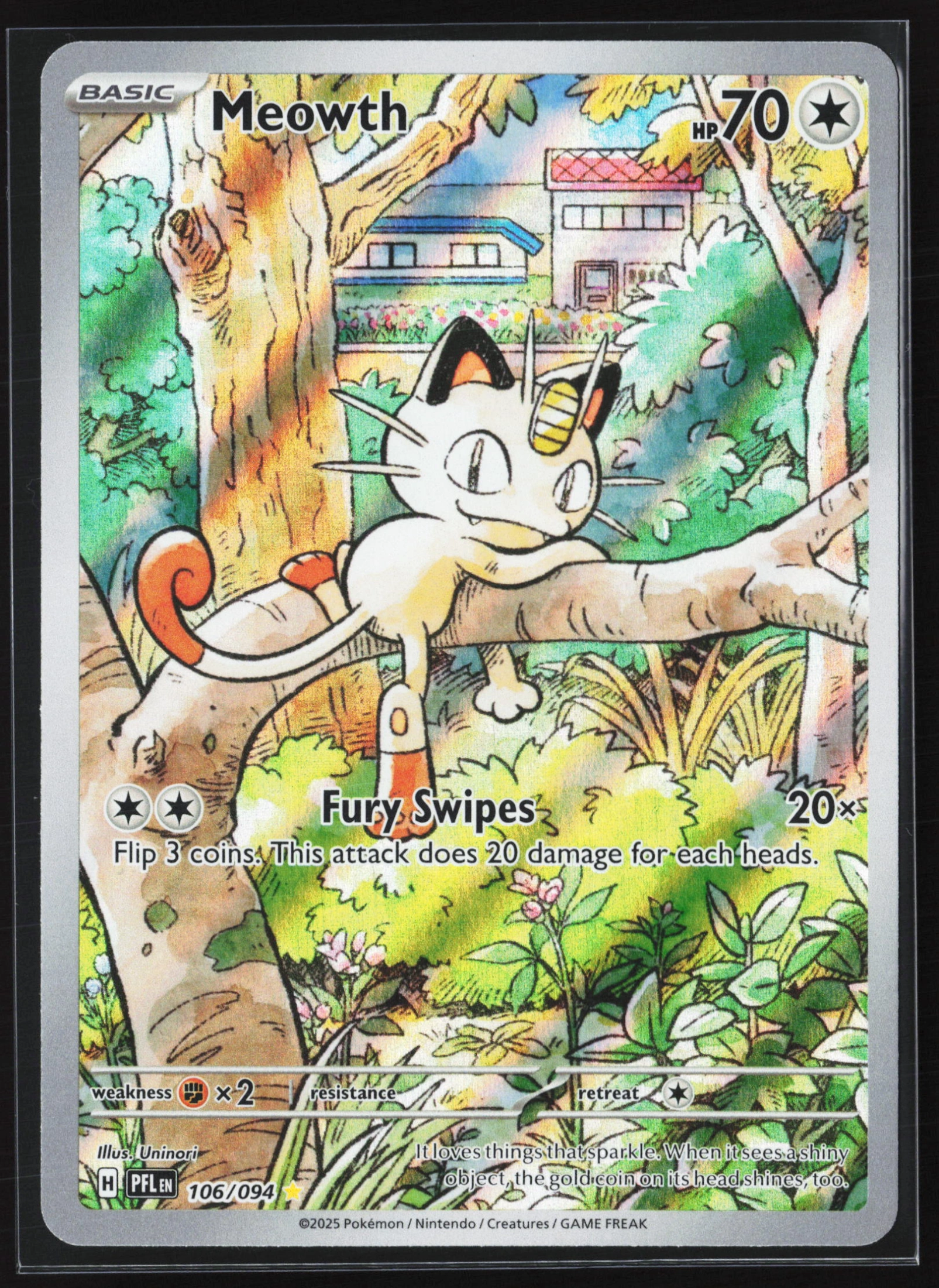 Meowth (PFL 106) — Voorkant