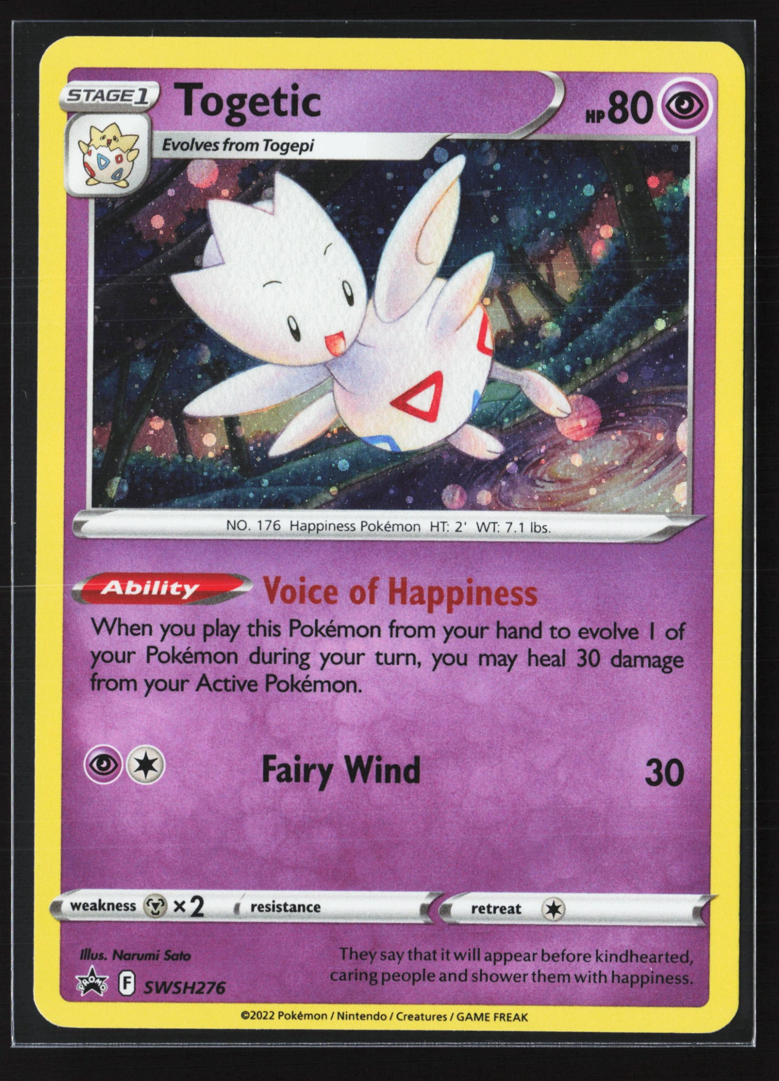 Togetic (PR-SW SWSH276) — Voorkant