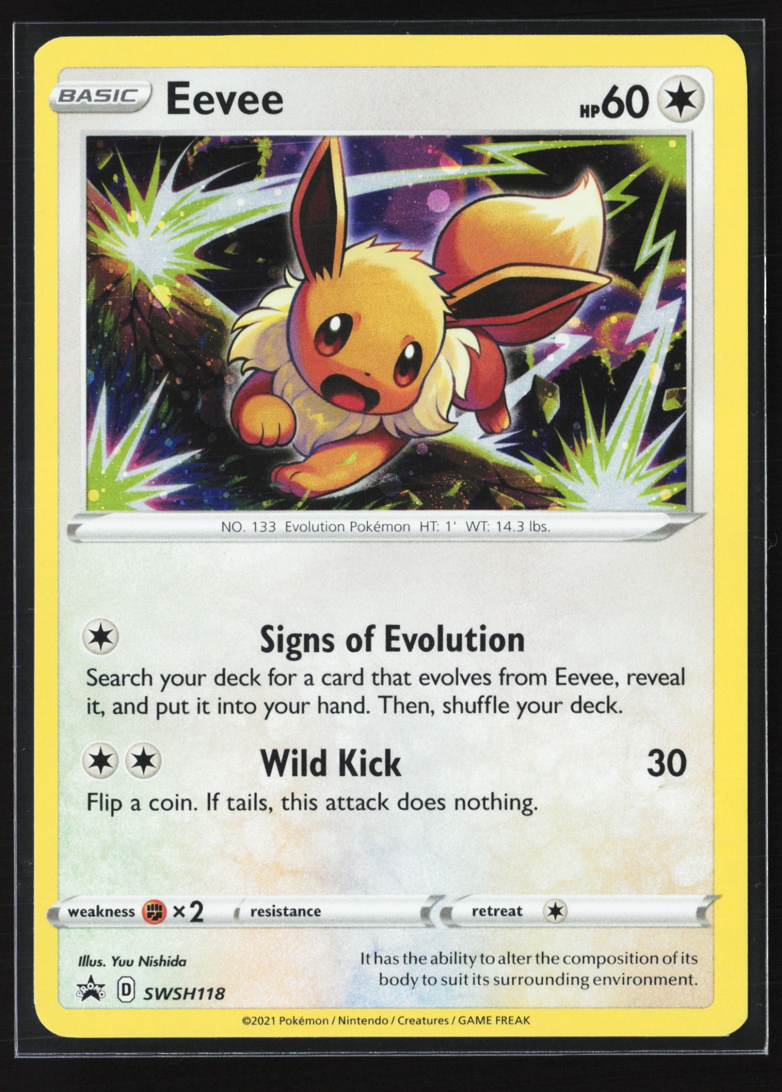 Eevee (PR-SW SWSH118) — Voorkant