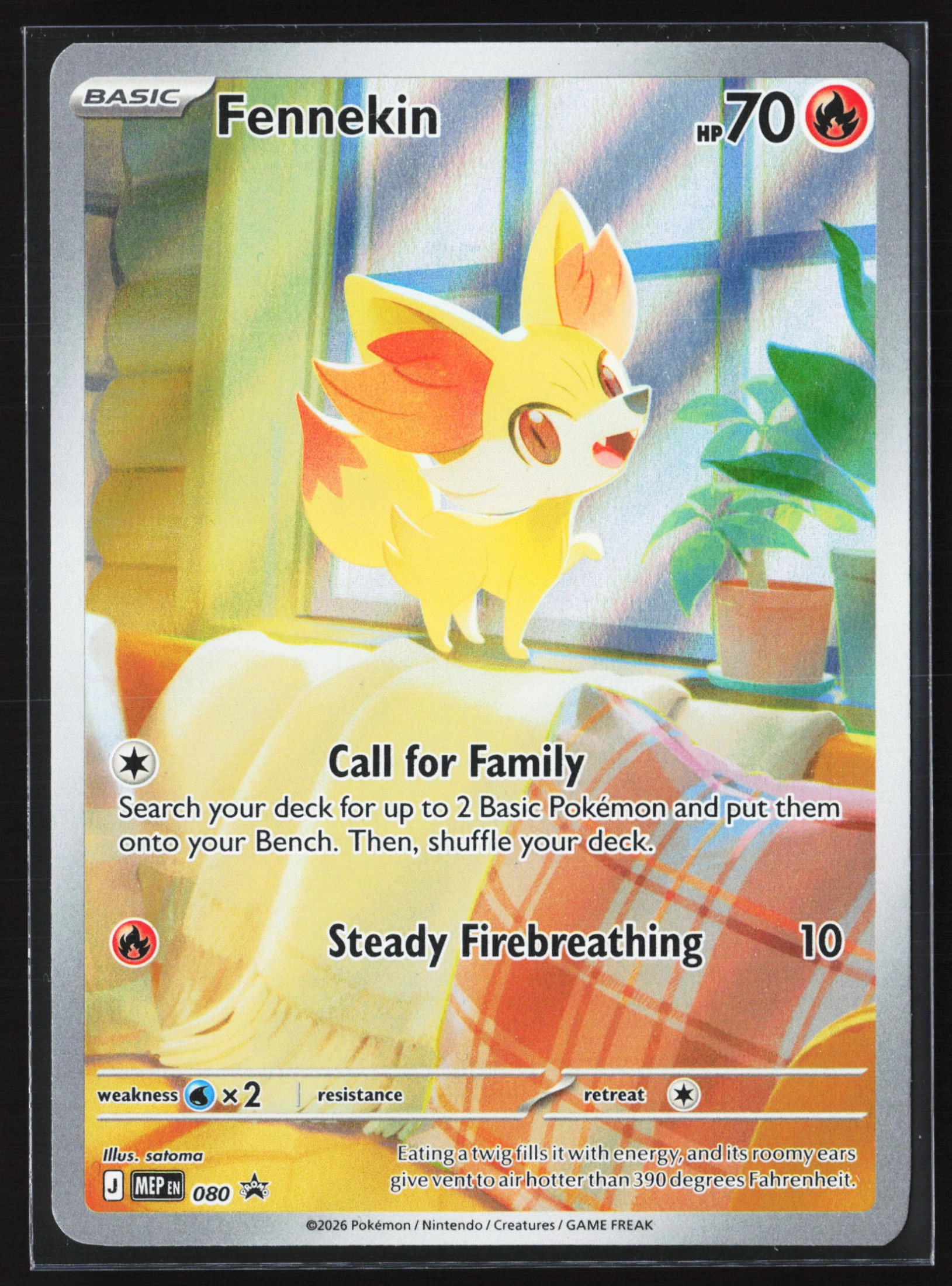 Fennekin (MEP 080) — Voorkant