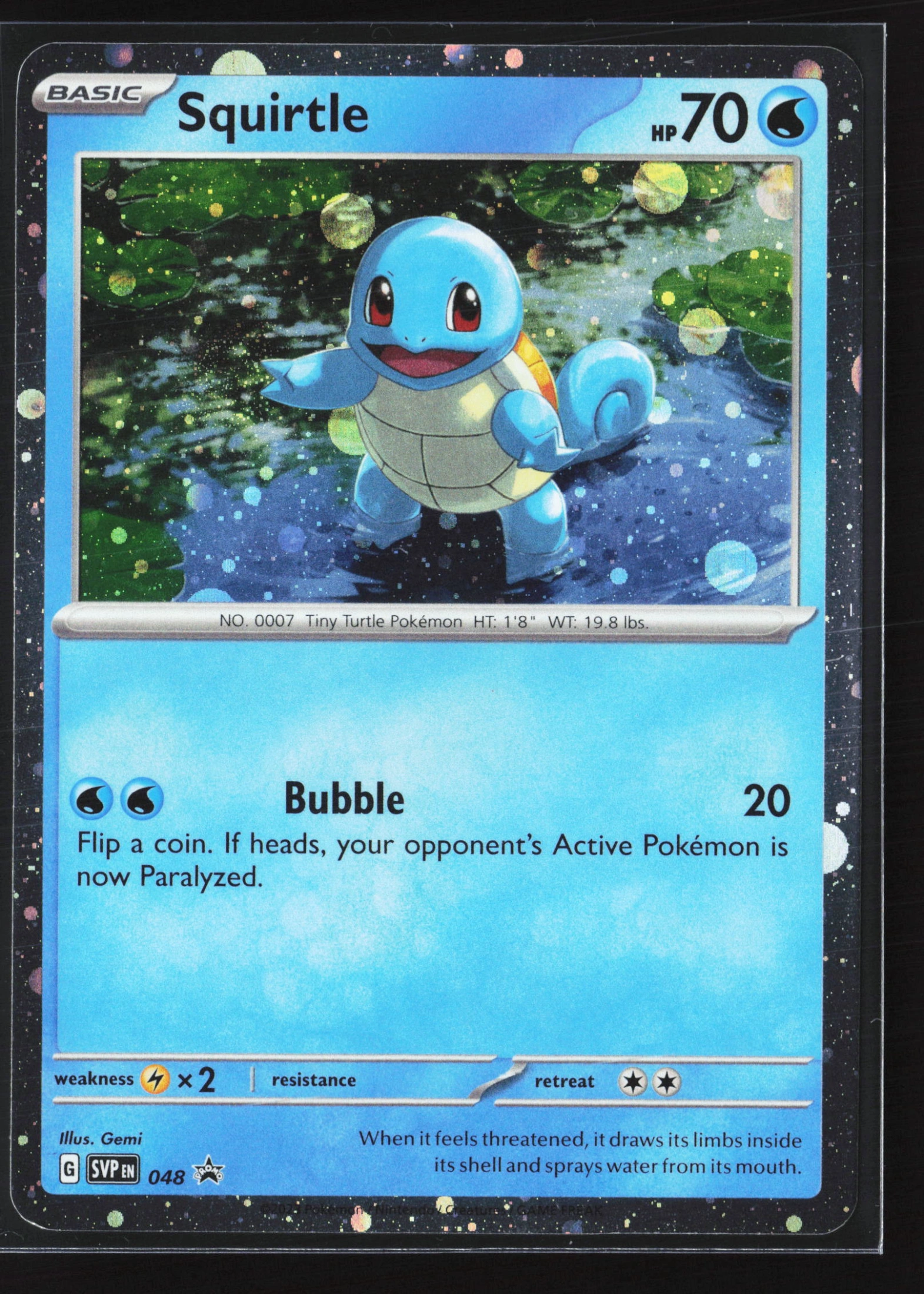 Squirtle (SVP 048) — Voorkant