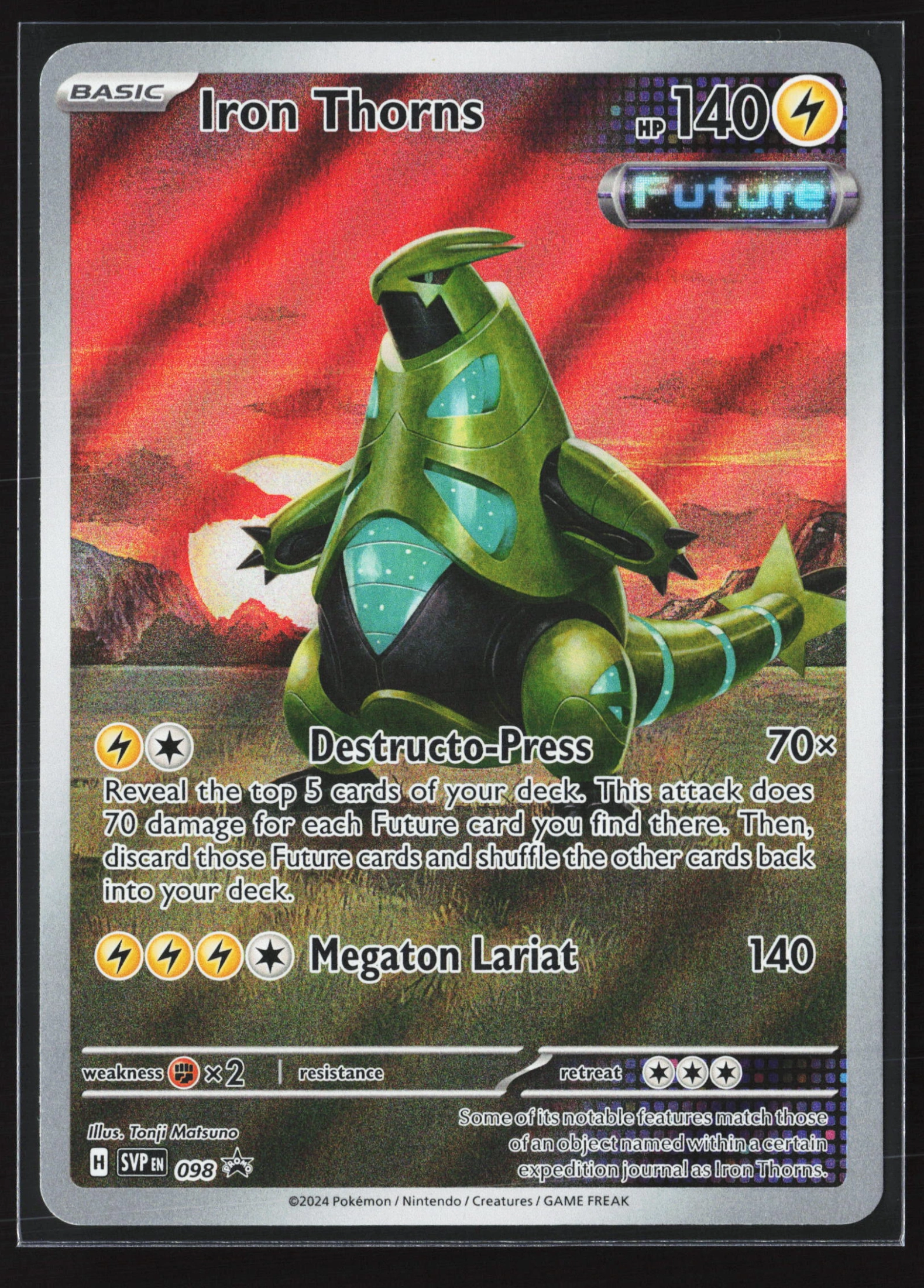 Iron Thorns (SVP 098) — Voorkant