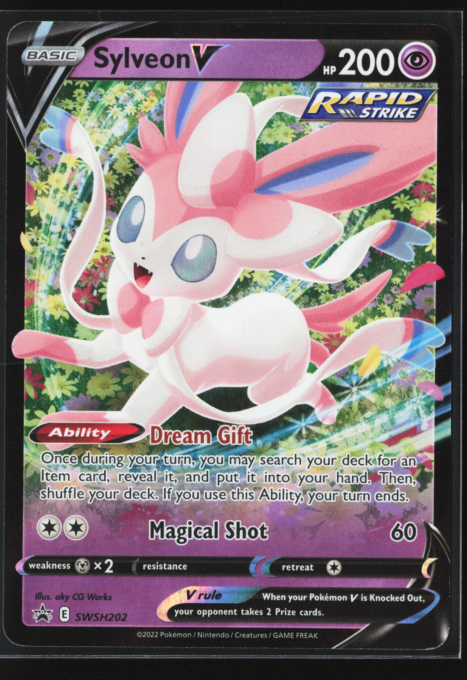 Sylveon V (PR-SW SWSH202) — Voorkant
