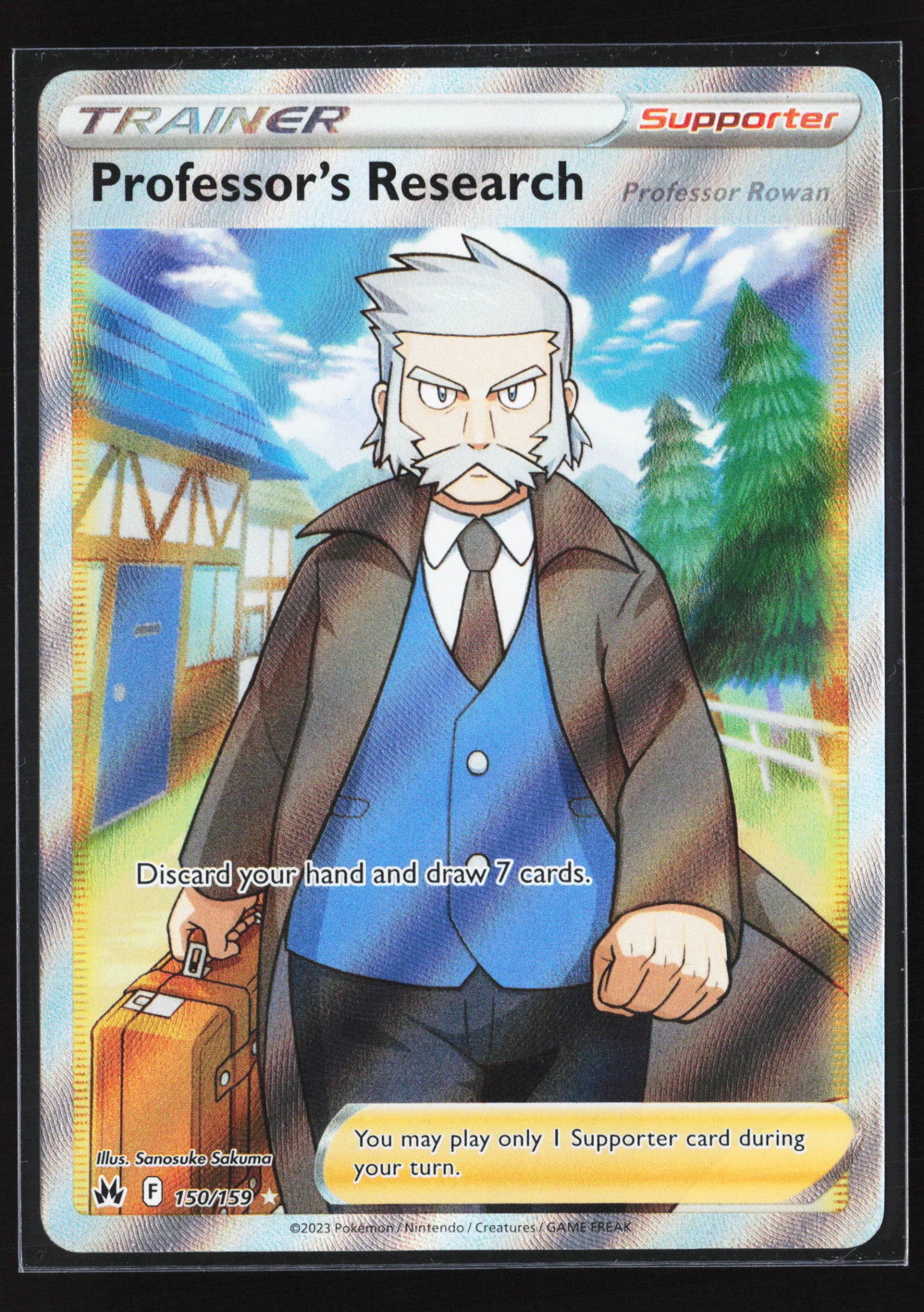 Professor's Research (CRZ 150) — Voorkant