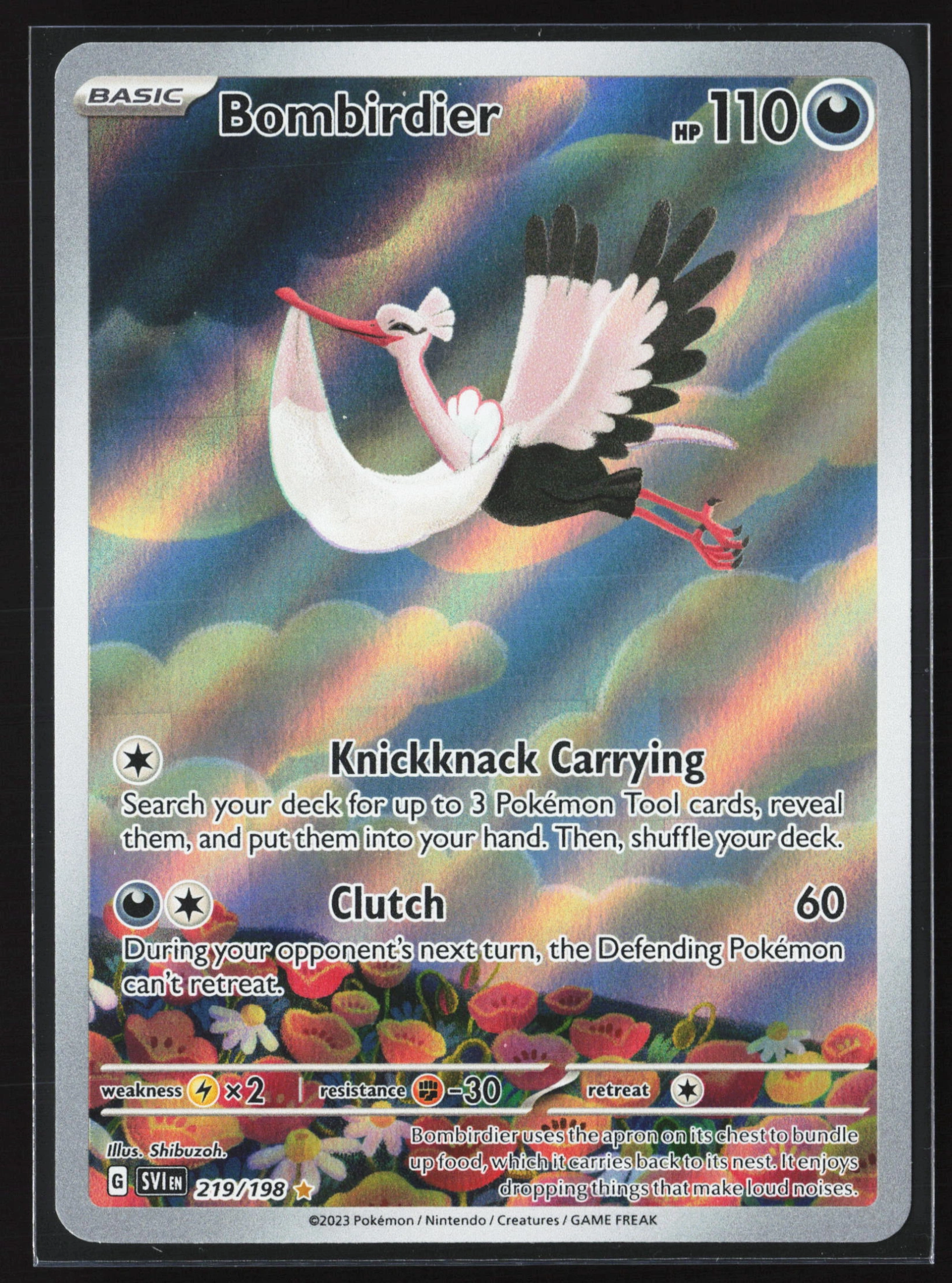 Bombirdier (SVI 219) — Voorkant
