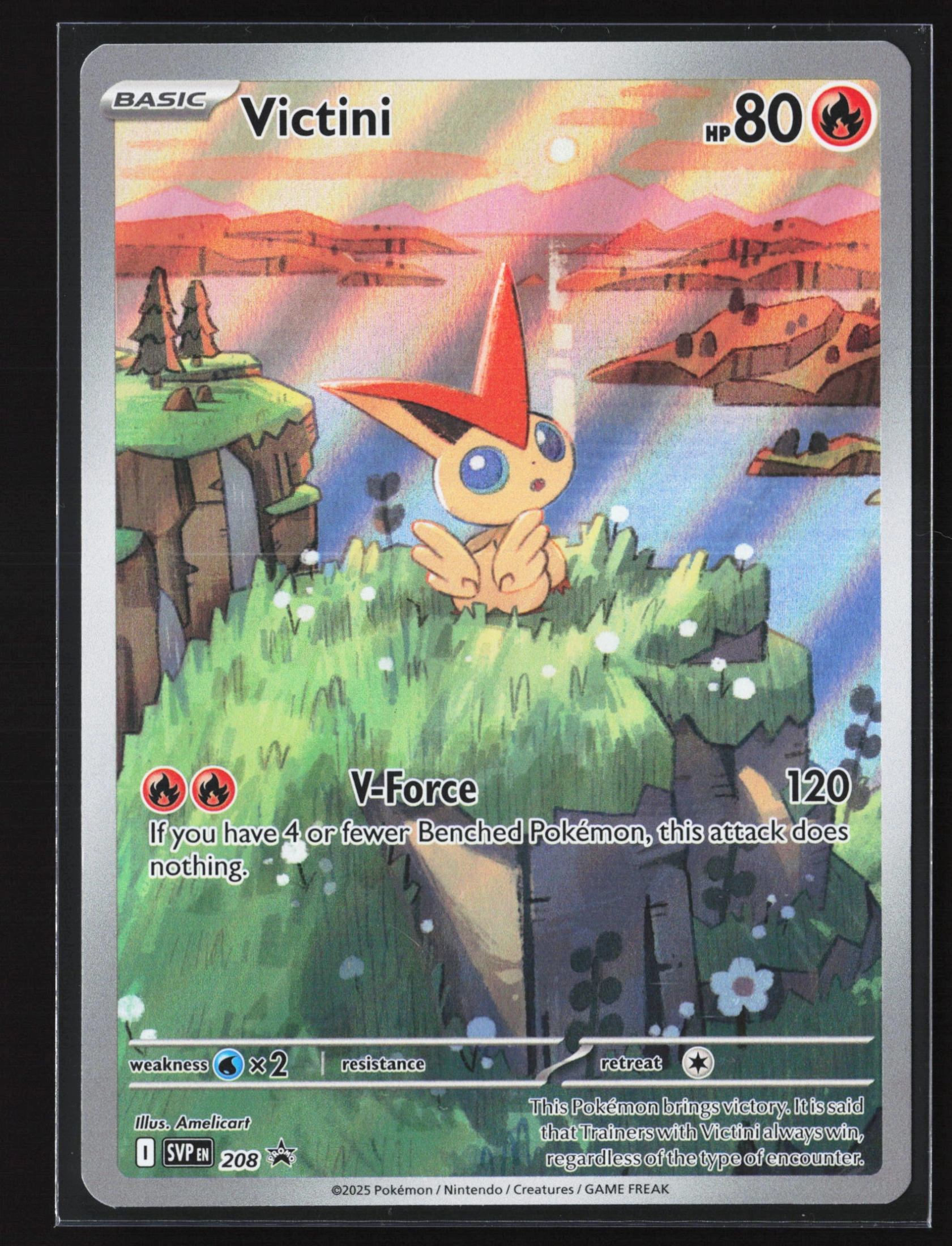 Victini (SVP 208) — Voorkant