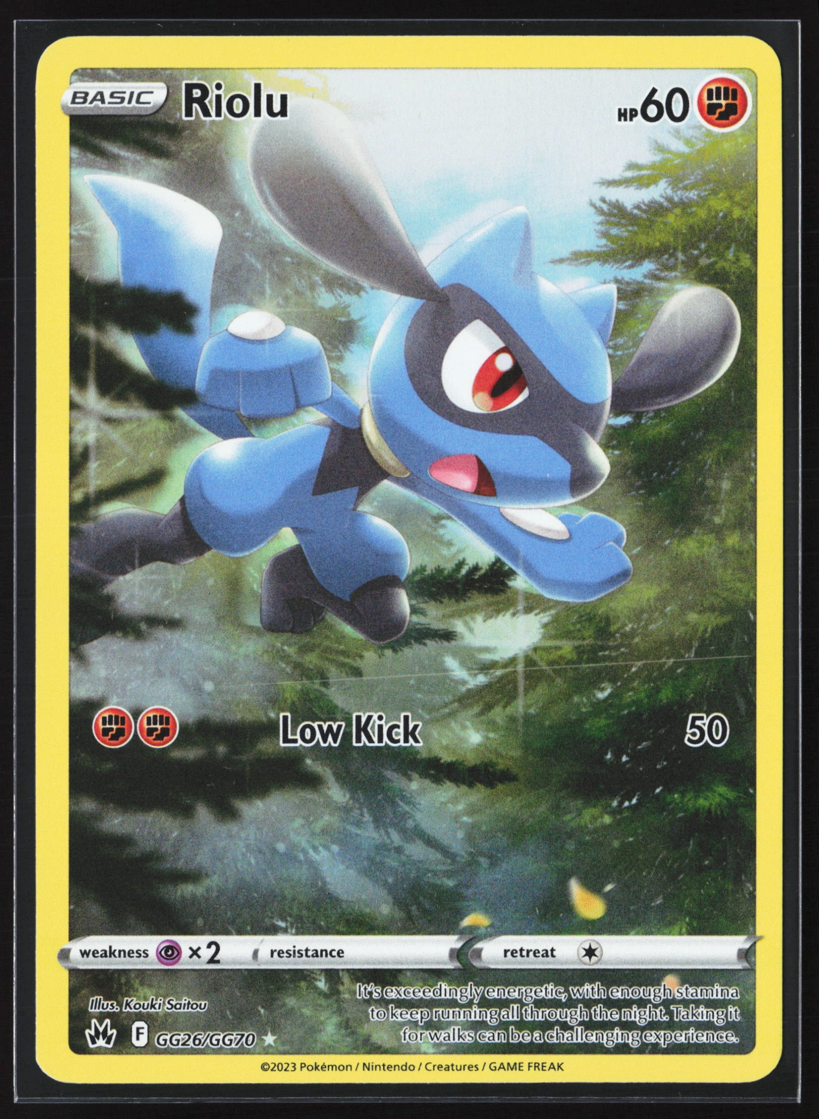 Riolu (CRZ GG26) — Voorkant
