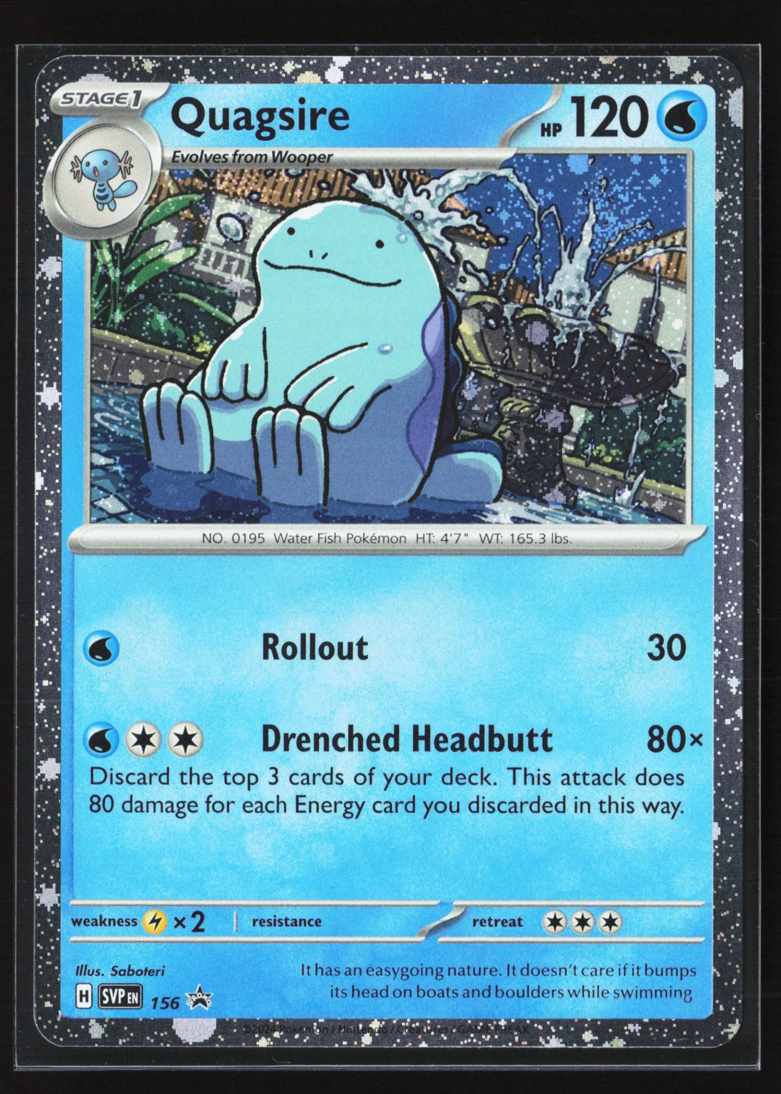 Quagsire (SVP 156) — Voorkant