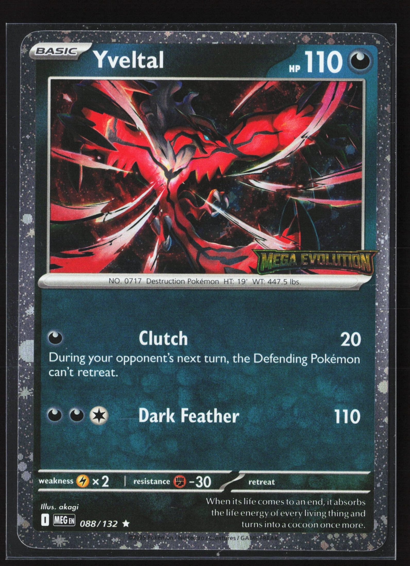 Yveltal (MEG 088) — Voorkant