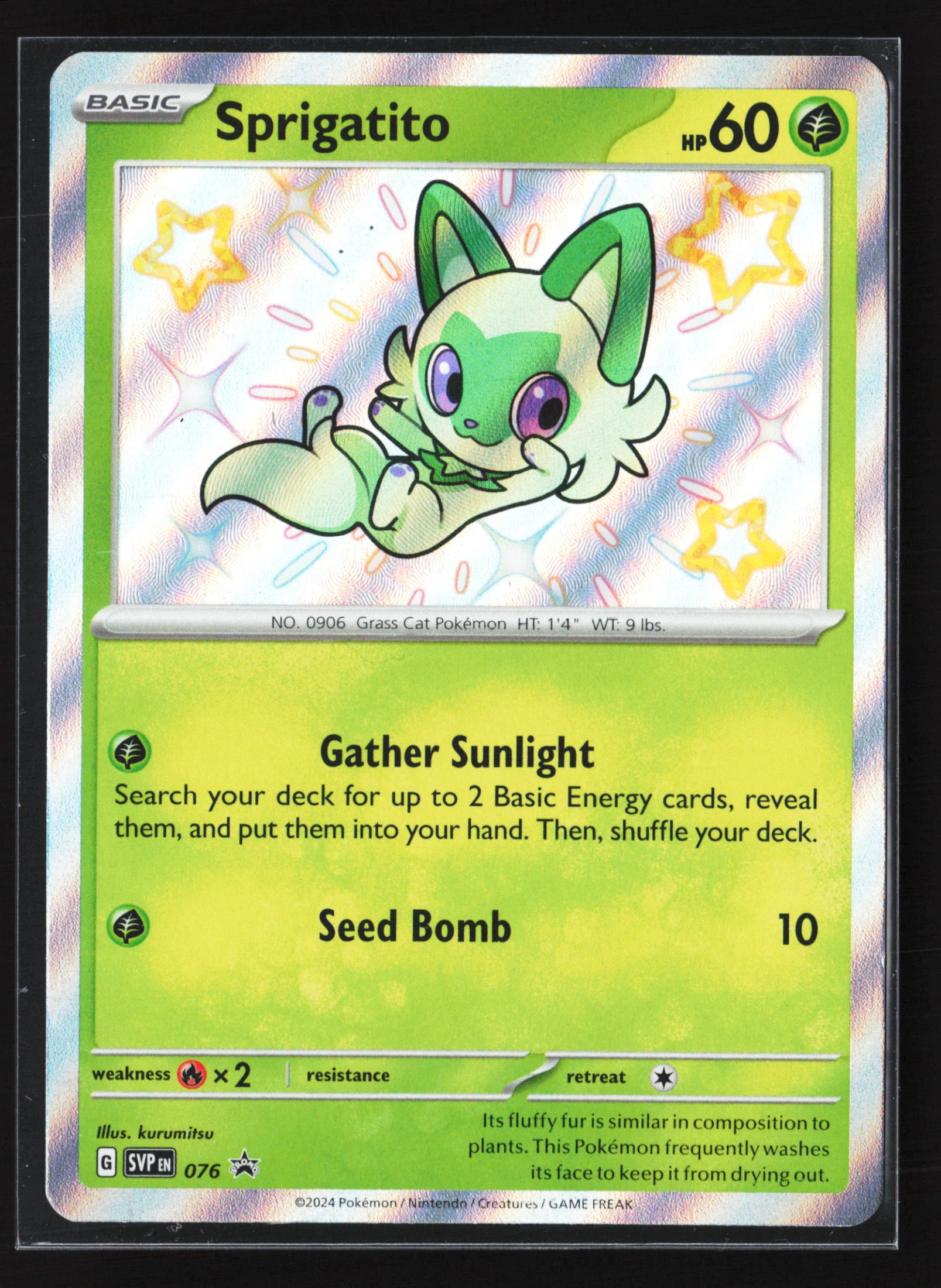 Sprigatito (SVP 076) — Voorkant