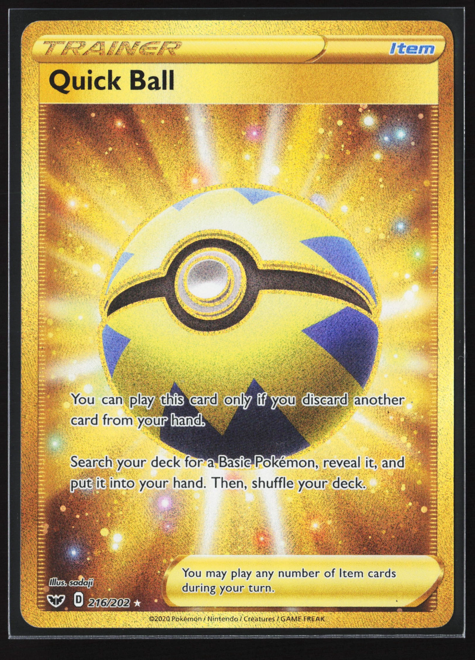 Quick Ball (SSH 216) — Voorkant