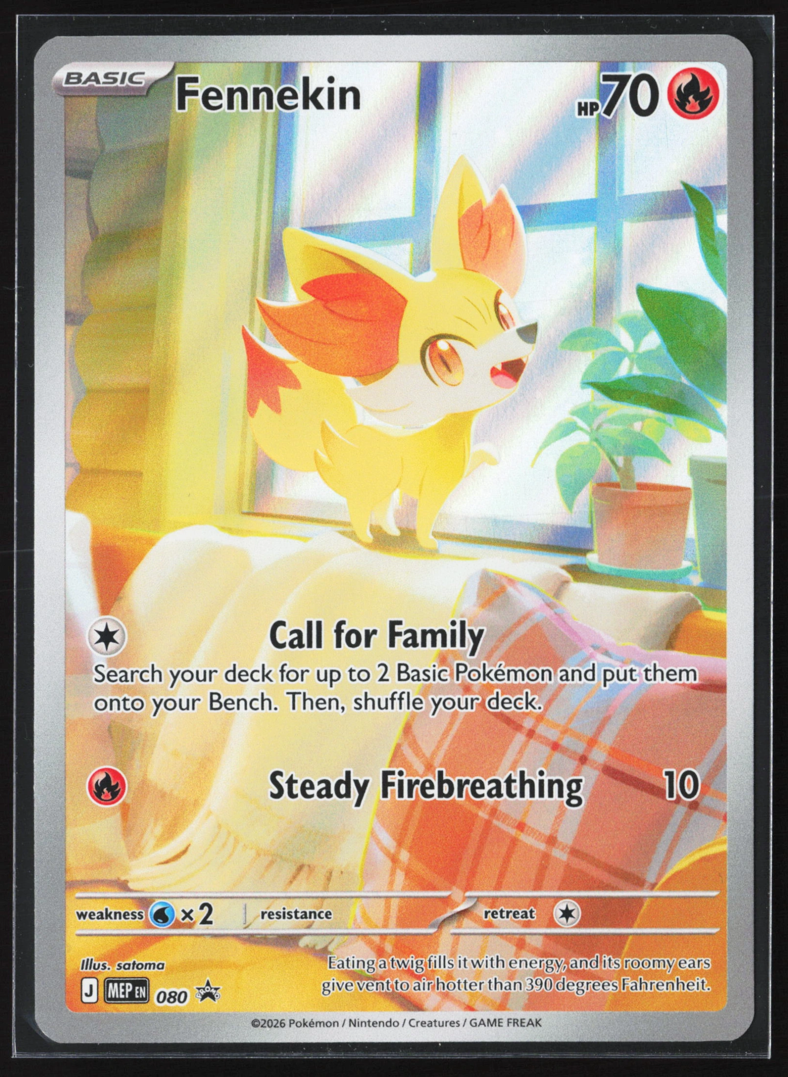 Fennekin (MEP 080) — Voorkant